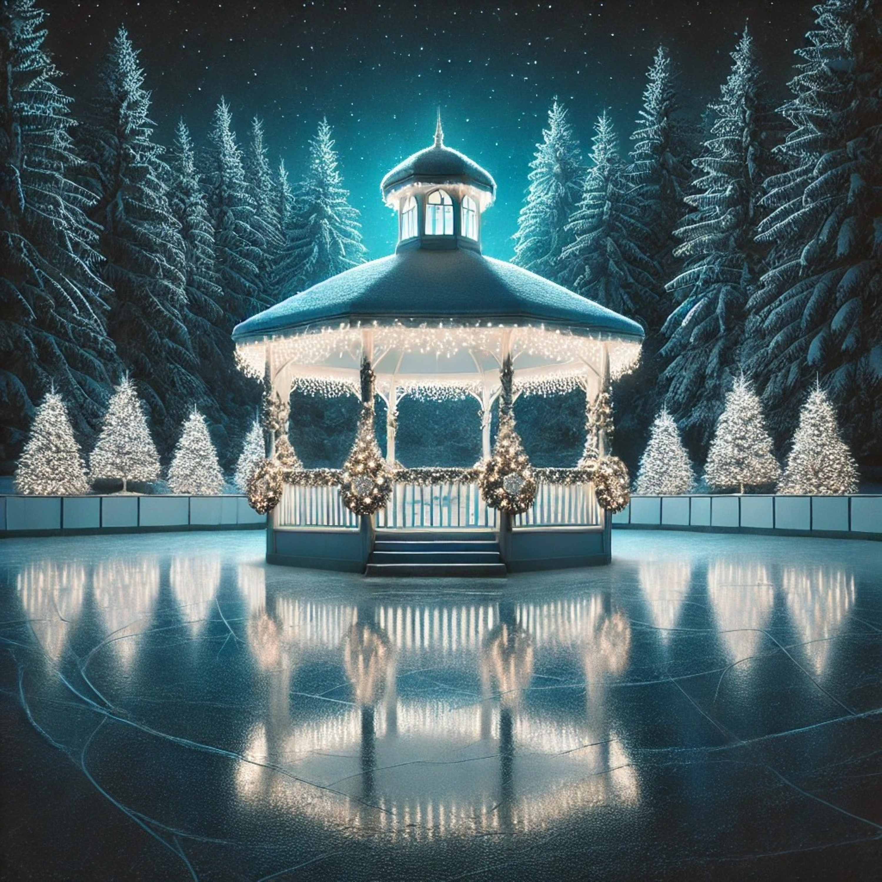 LoFi Christmas On The Ice artwork