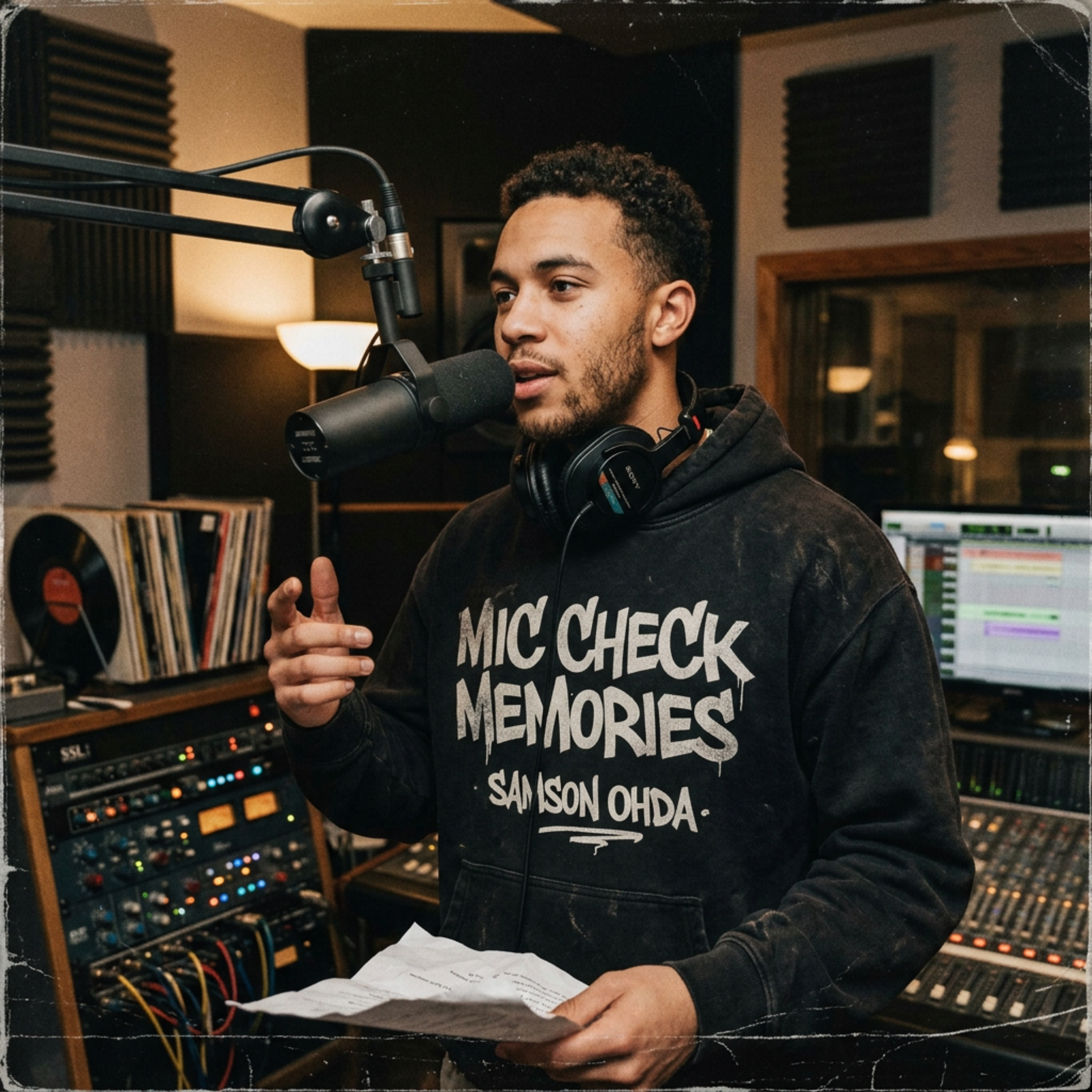 Mic Check Memories by Samson Ohda  cover art