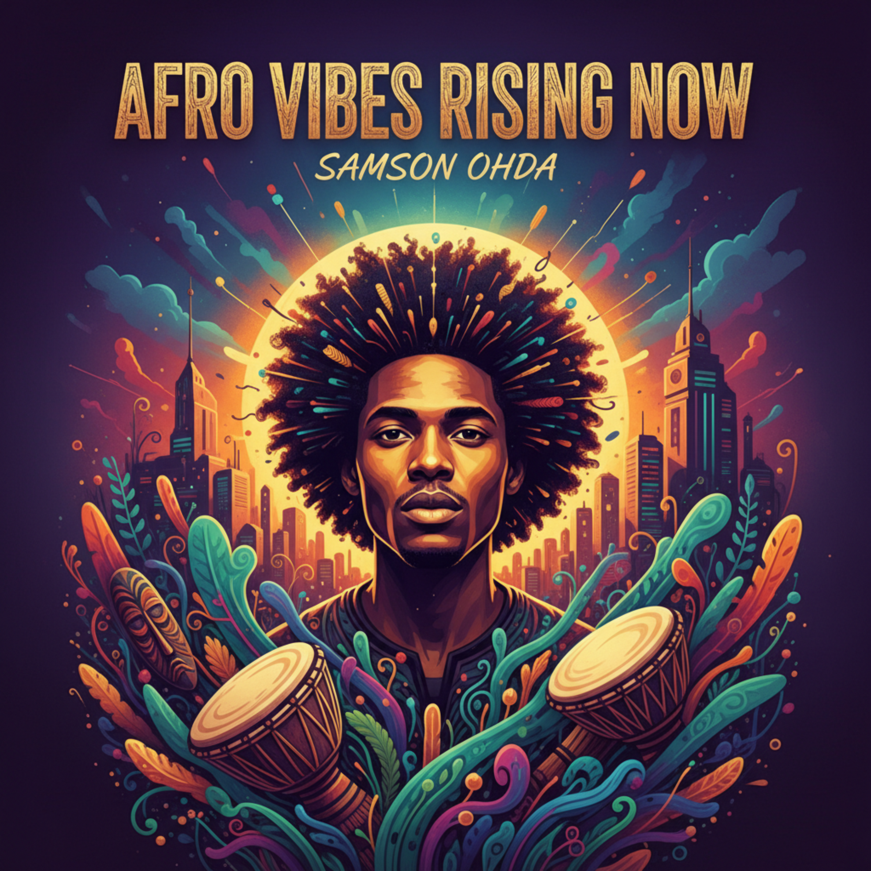 Afro Vibes Rising Now artwork