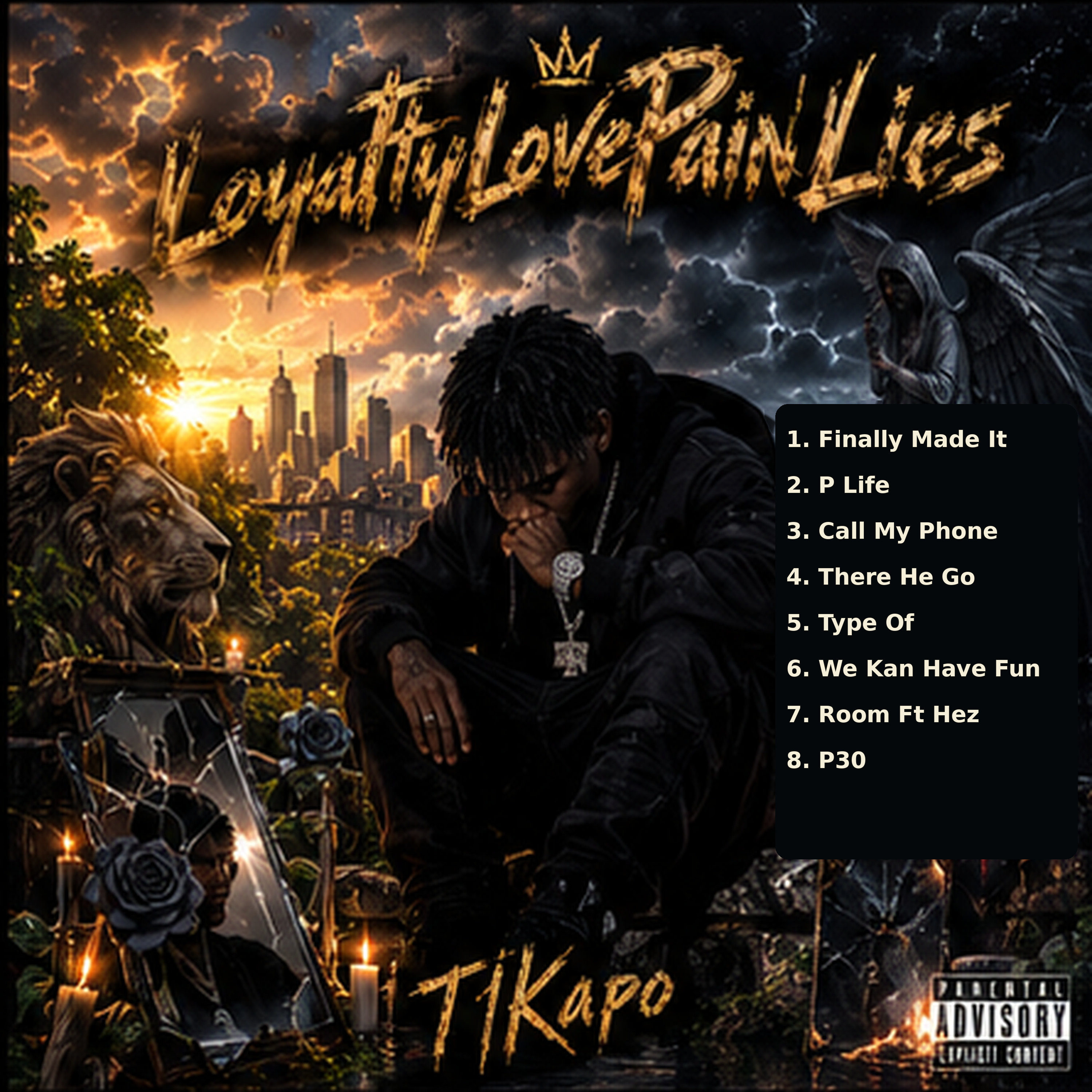 LoyaltyLovePainLies by T1Kapo cover art