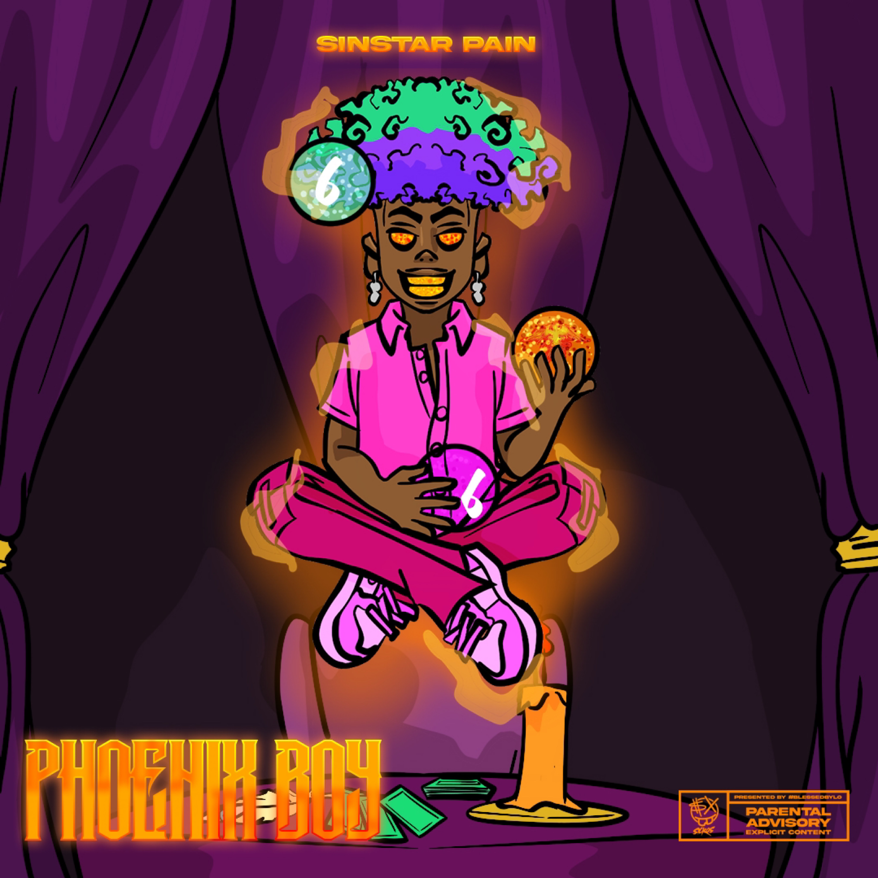 Phoenix Boy artwork