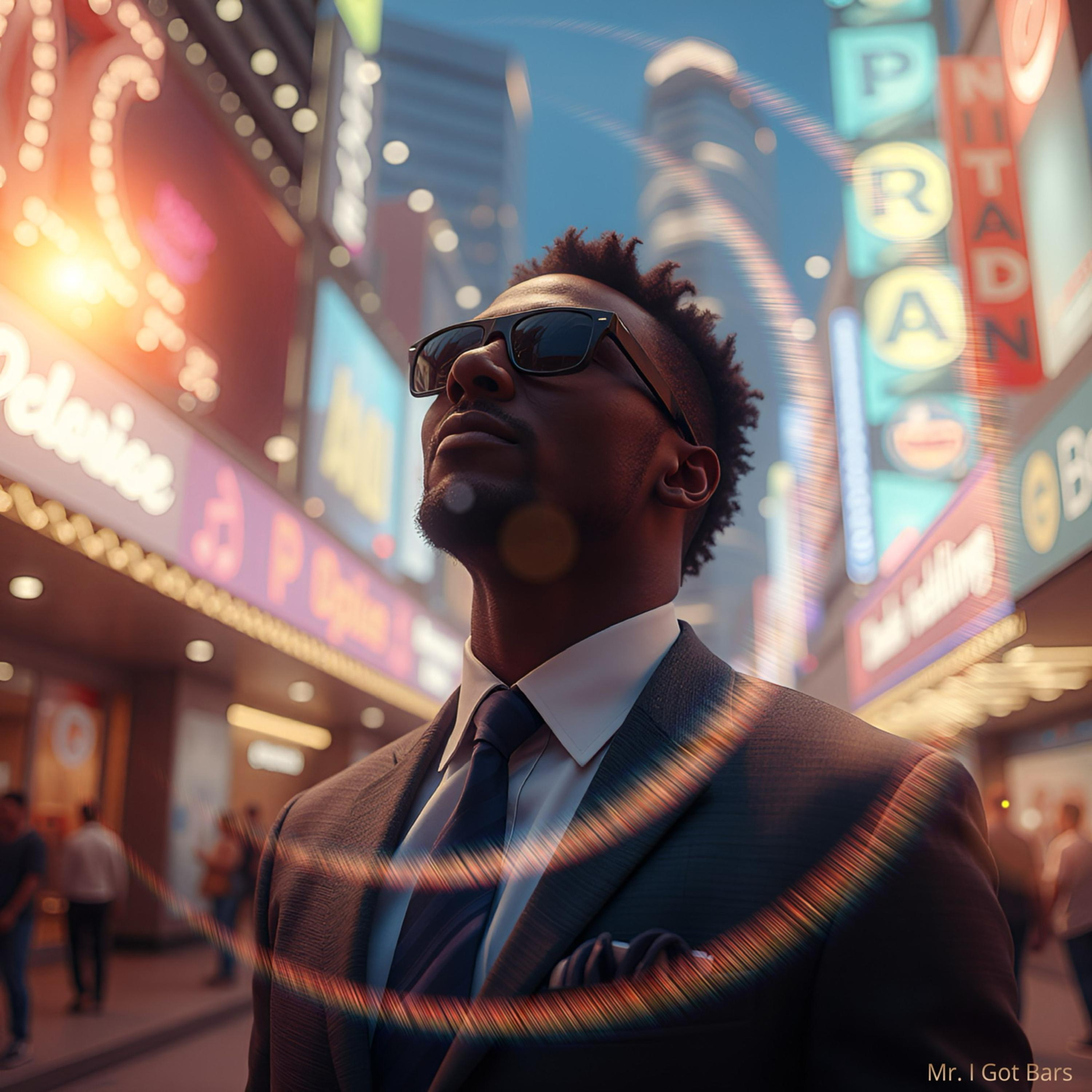 Leaning artwork