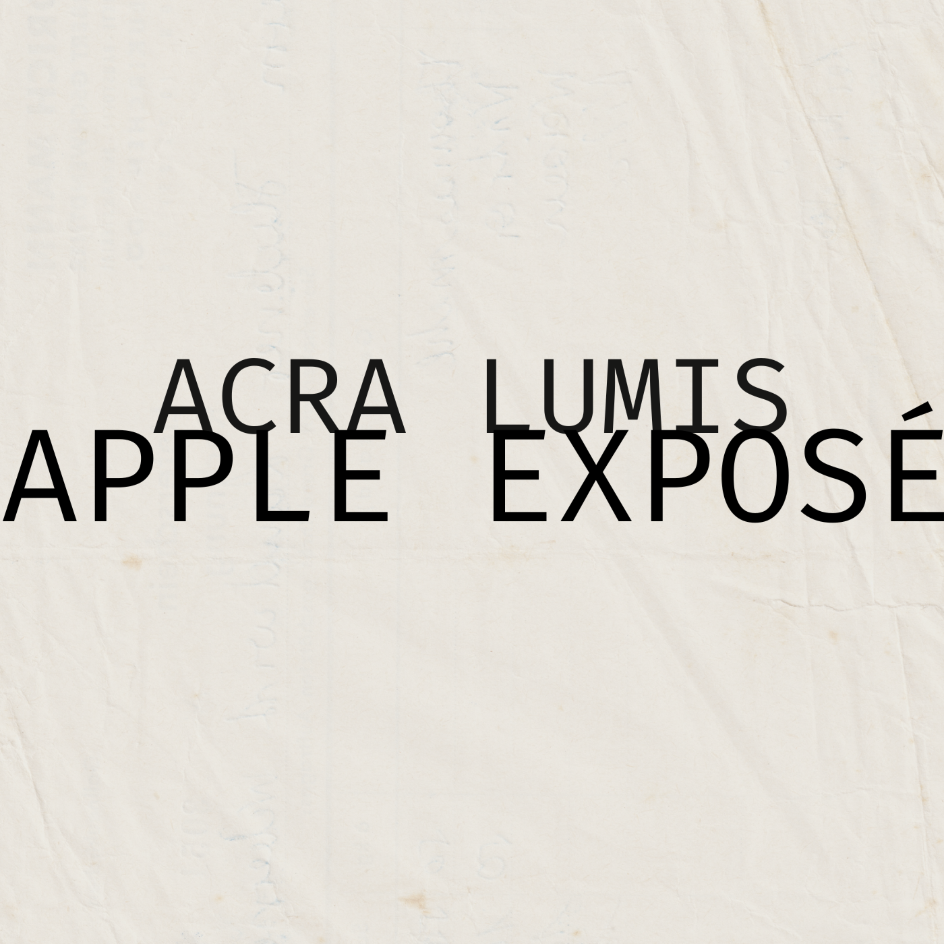 Apple Exposé artwork