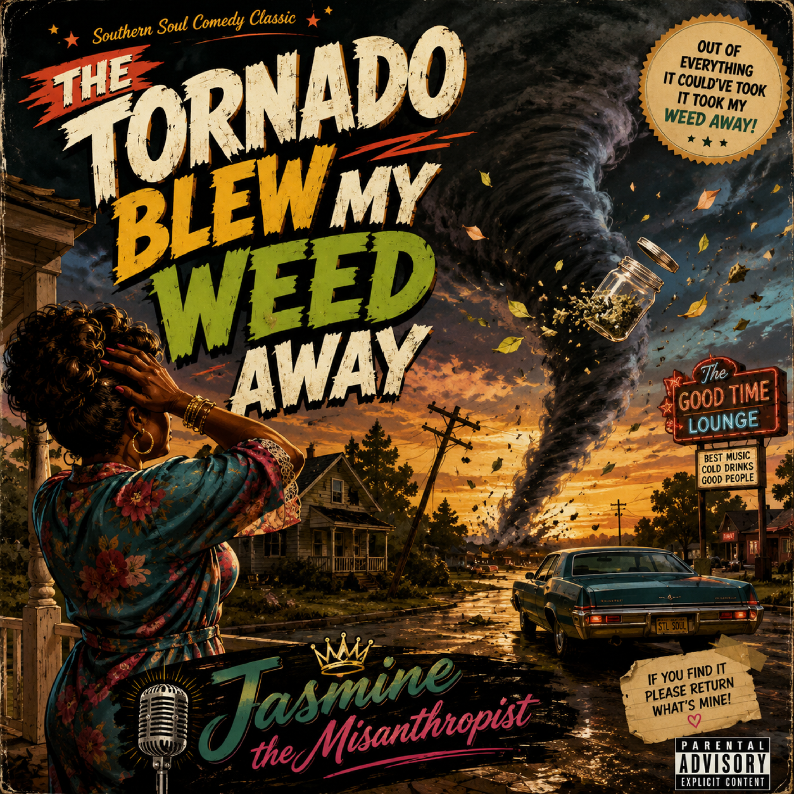 The Tornado Blew My Weed Away by Jasmine the Misanthropist cover art