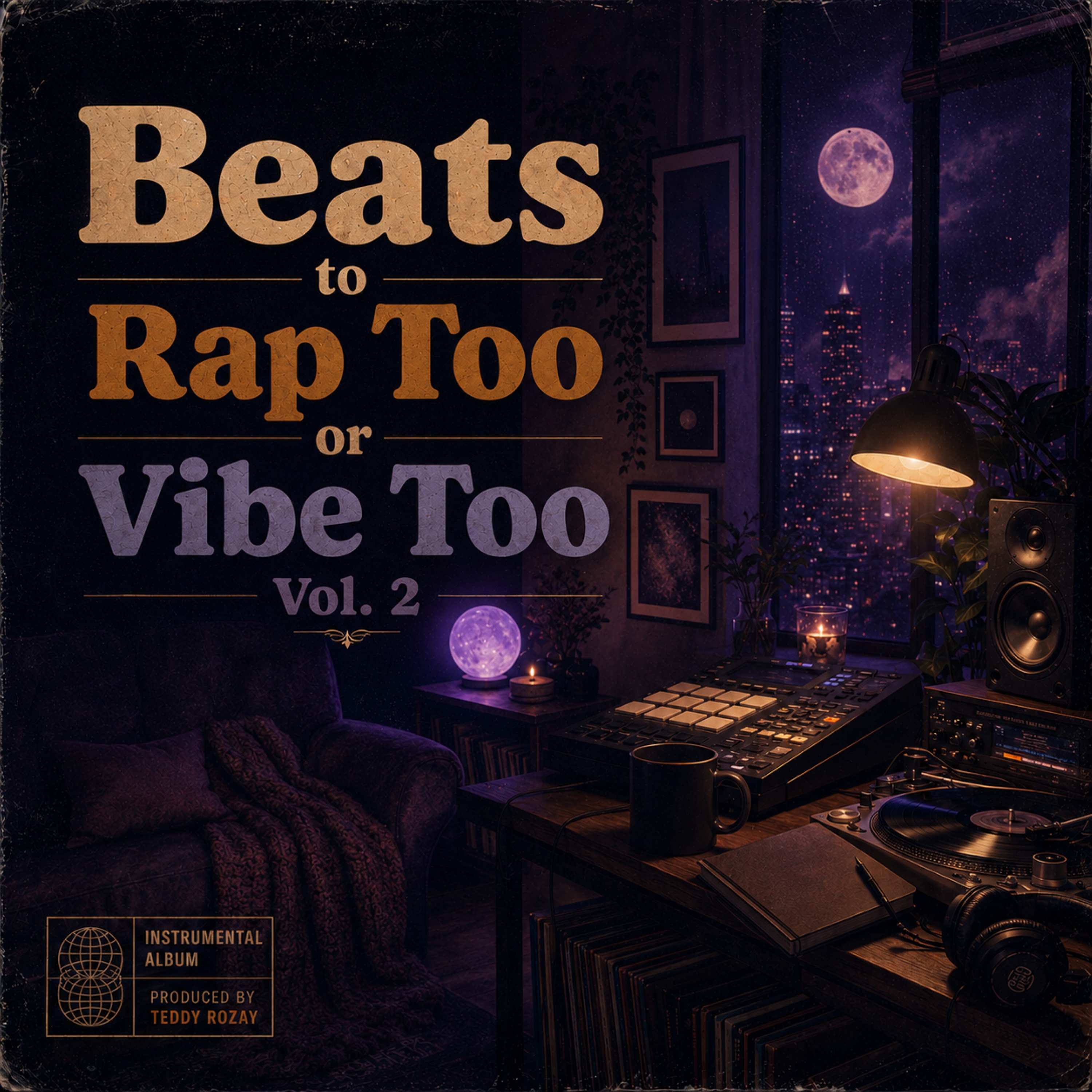 Beats to Rap Too or Vibe Too (Vol.2) by Teddy Rozay cover art