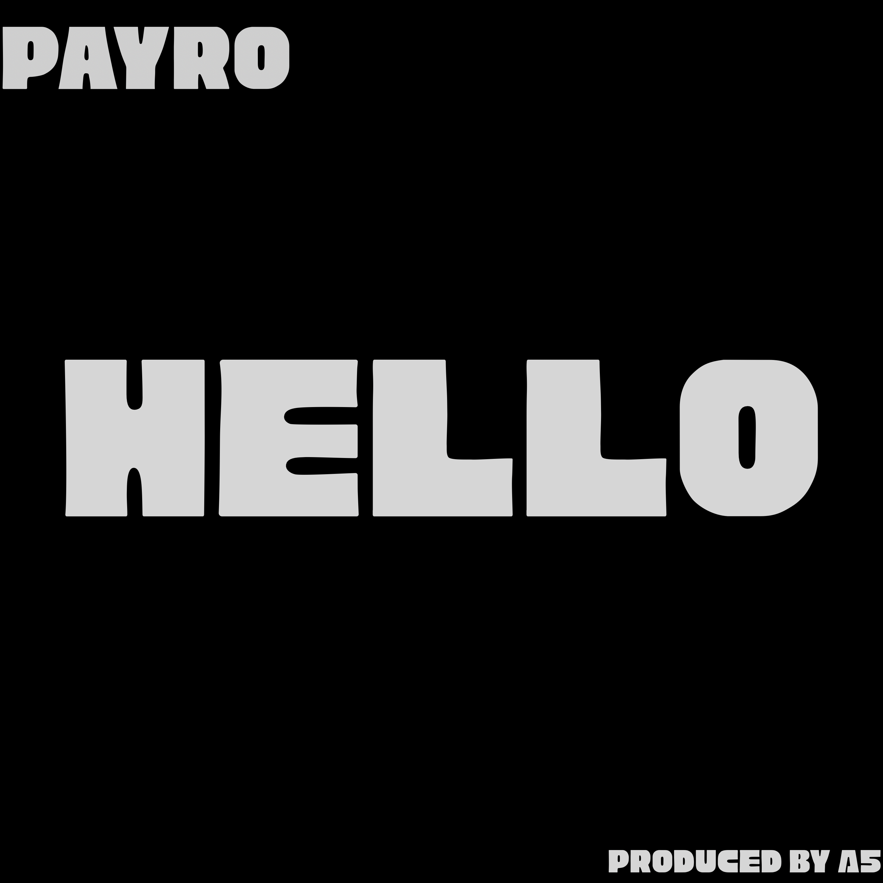 Hello artwork