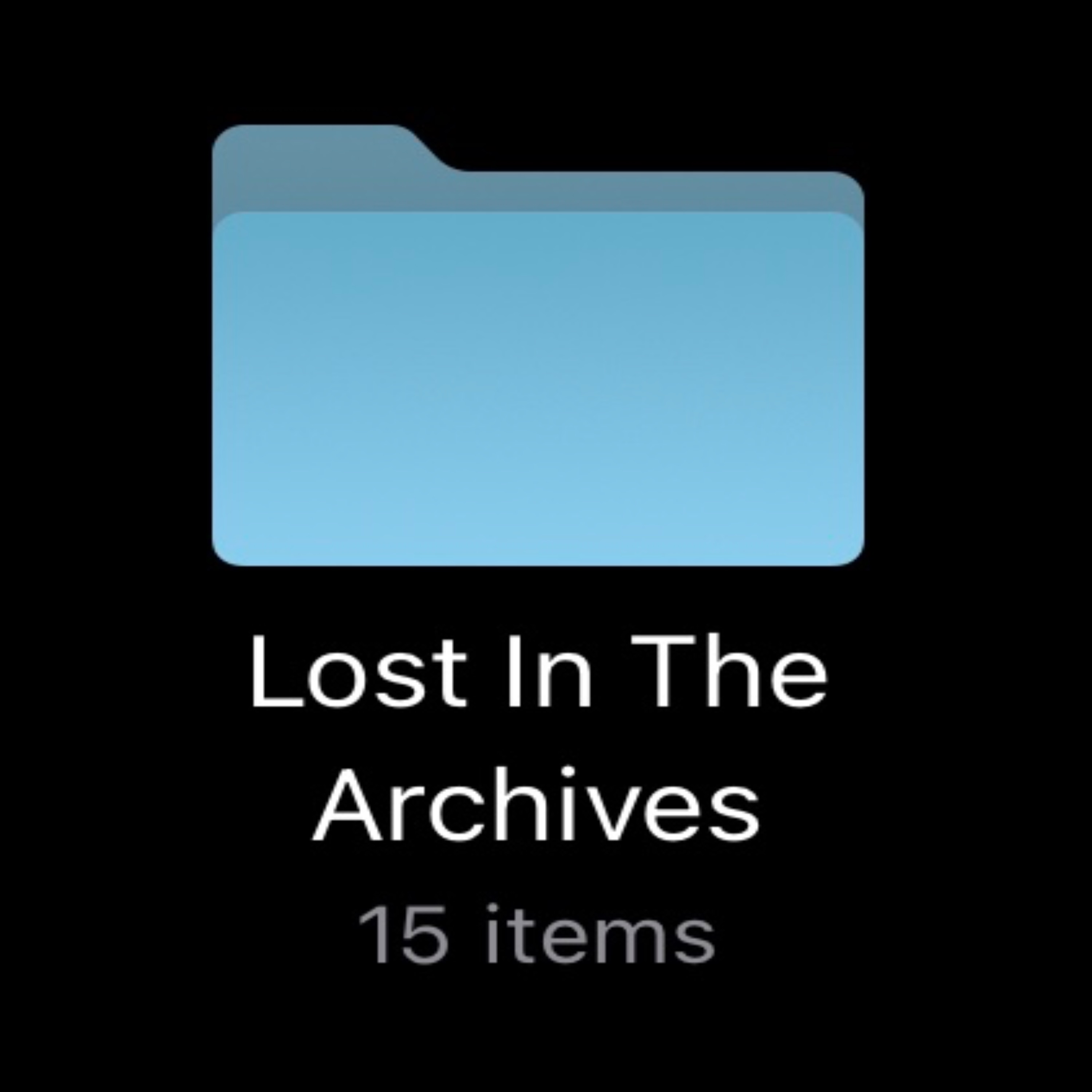 Lost In The Archives artwork