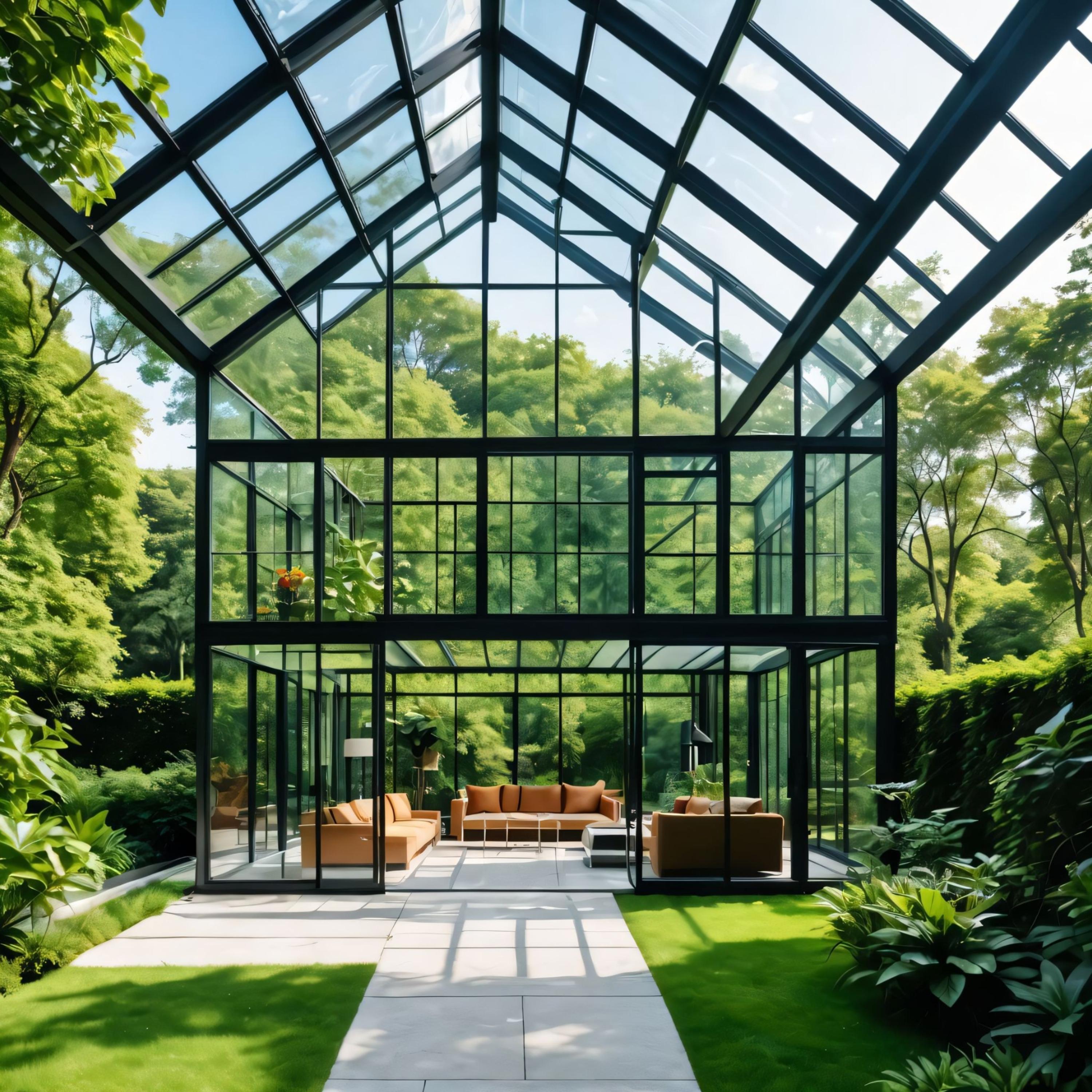 A Glass House artwork
