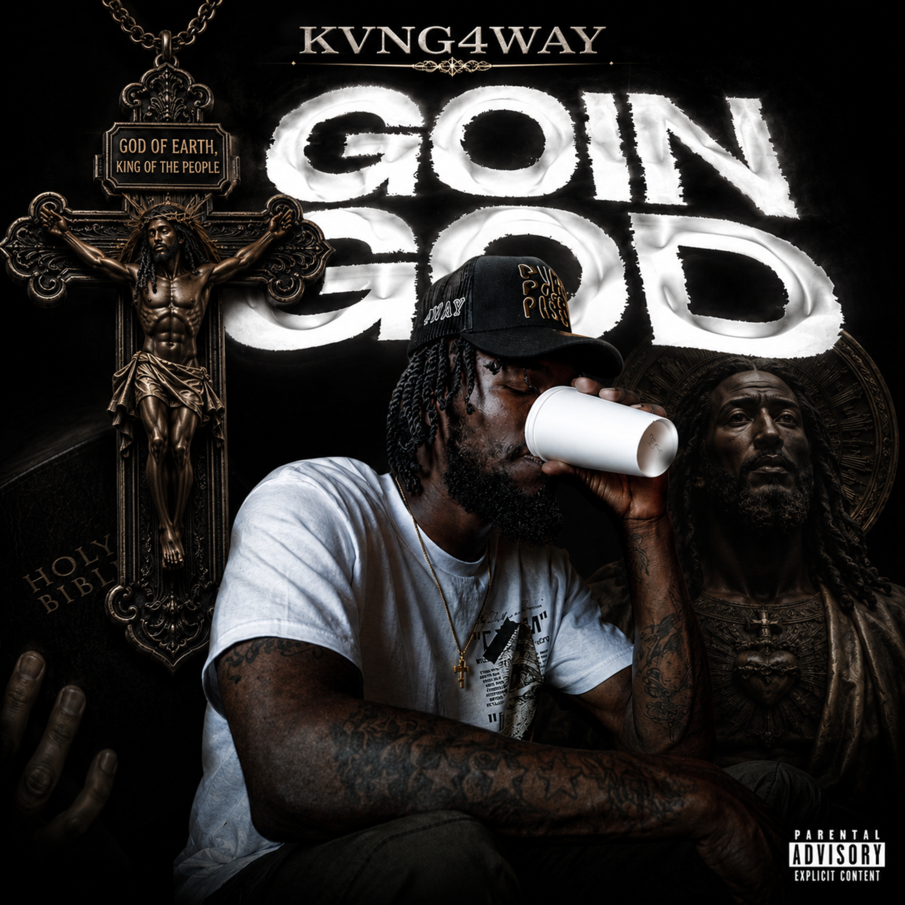 Goin God by Kvng4Way cover art