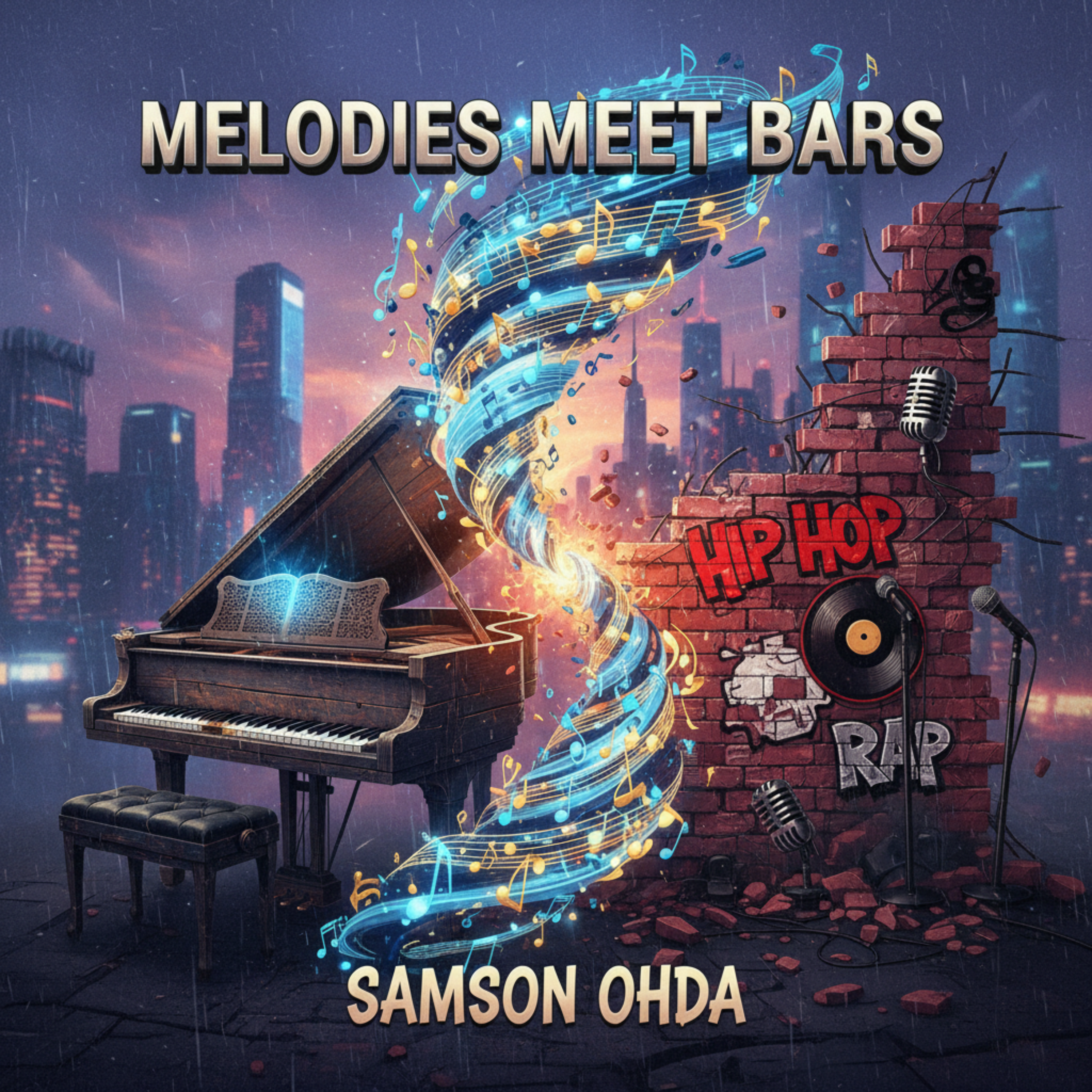 Melodies Meet Bars by Samson Ohda  cover art