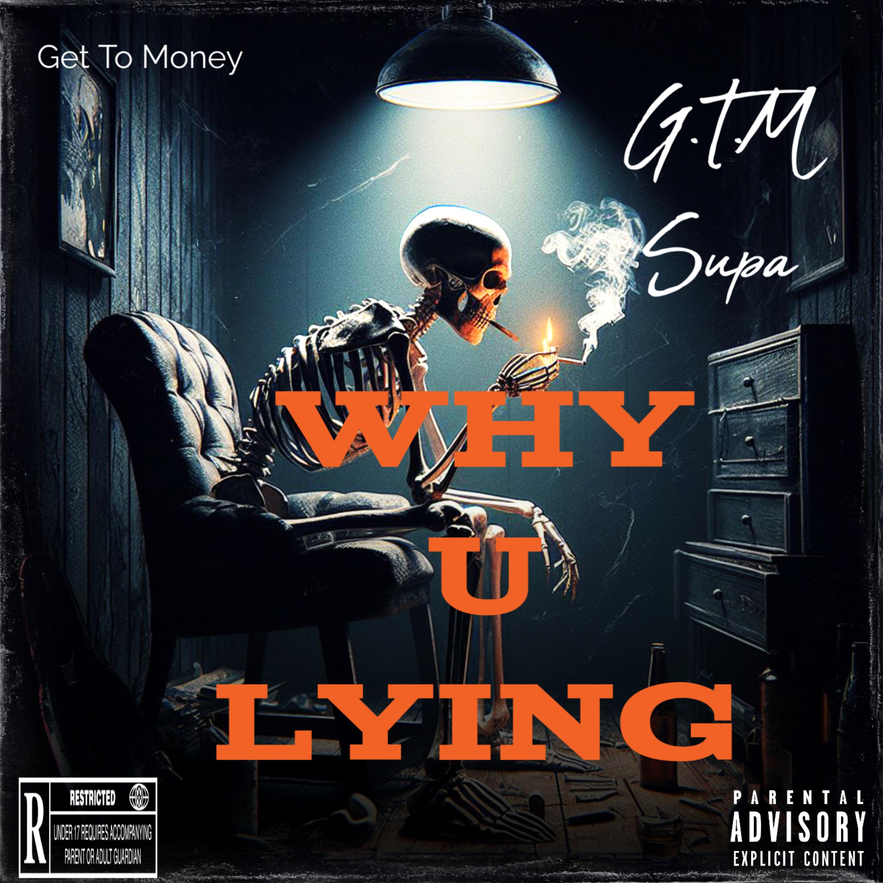 why u lying artwork