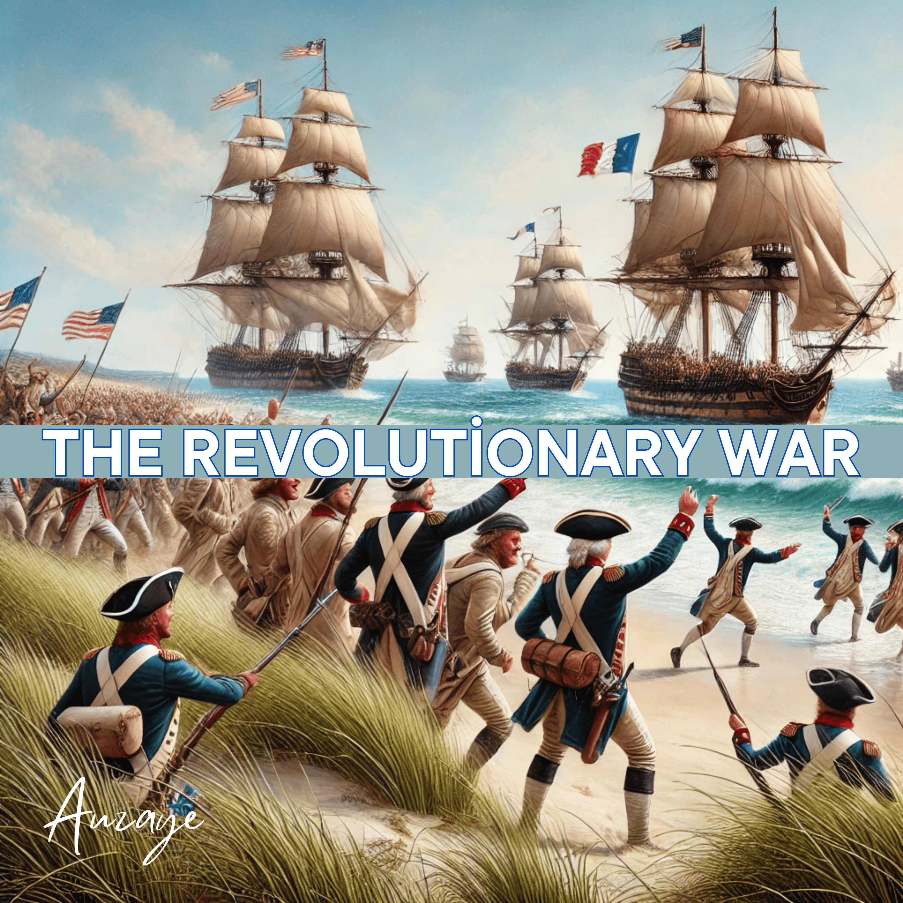 The Revolutionary War artwork