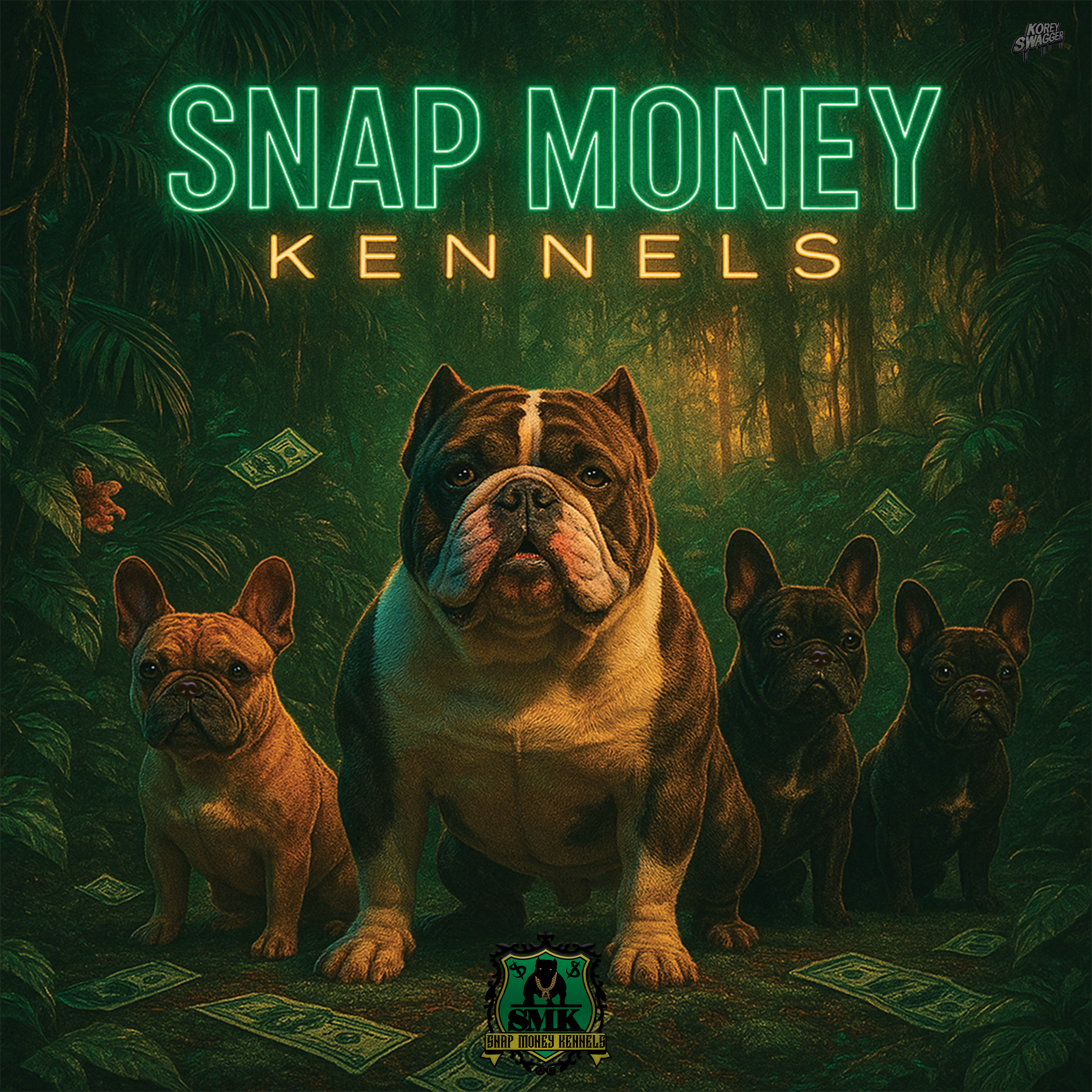 SNAP MONEY KENNELS artwork