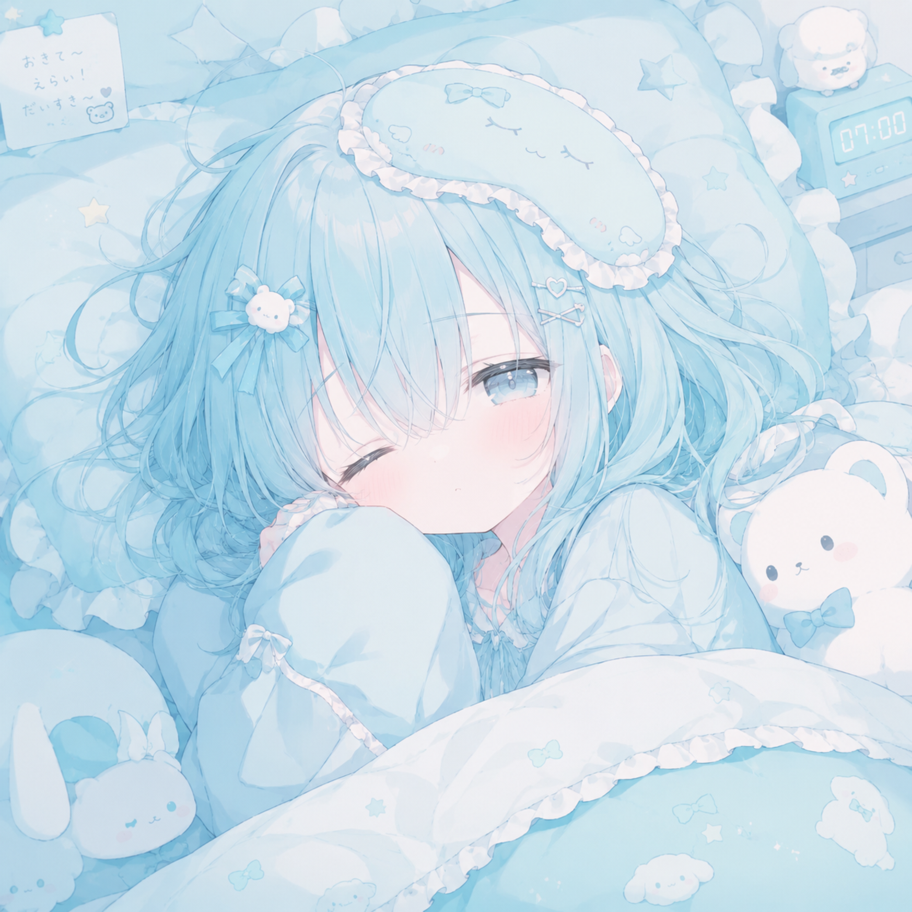 Cyan Skies by Geeky Sweetie cover art