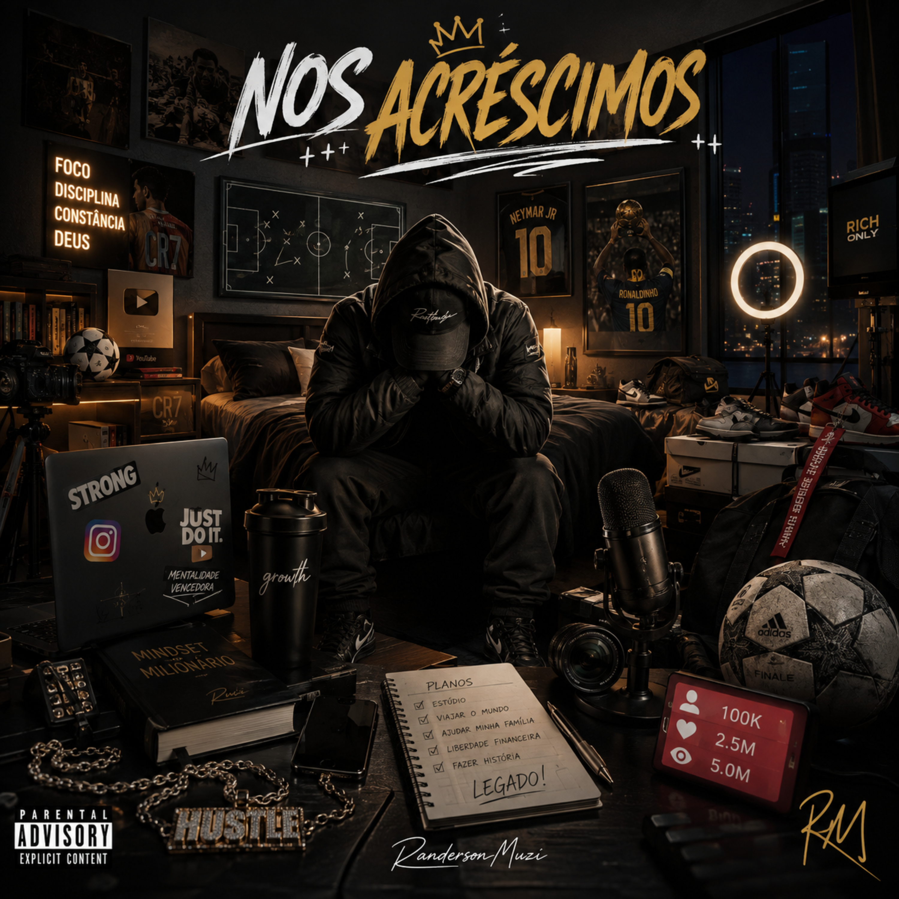 Nos Acréscimos by Randerson Muzi cover art