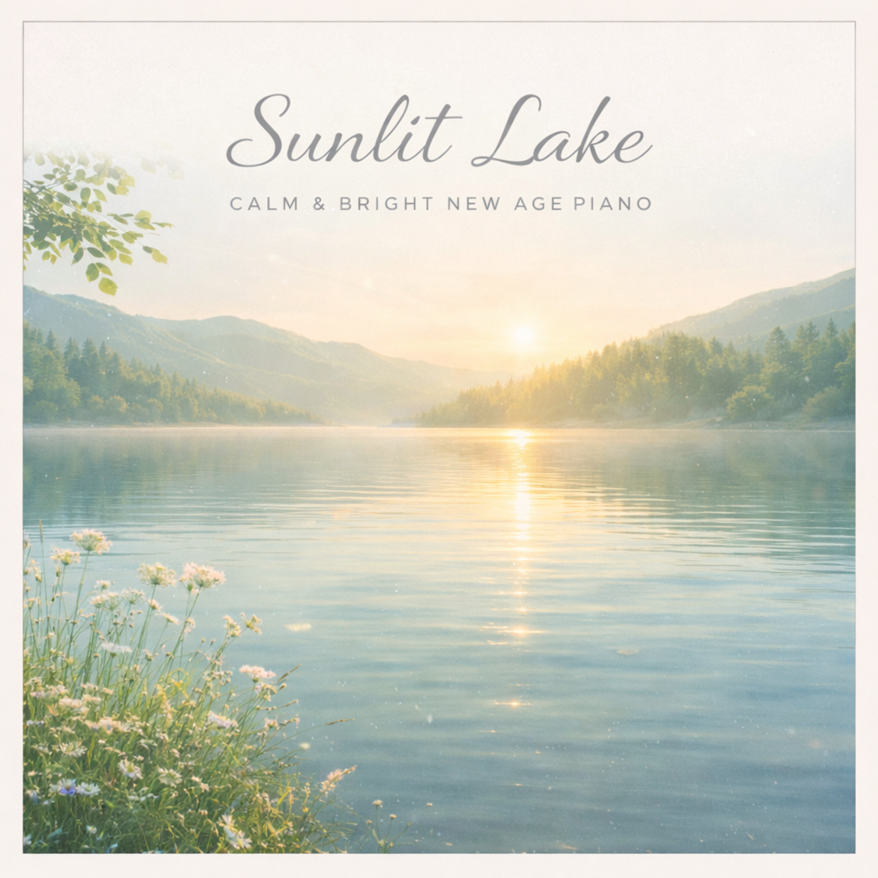 Sunlit Lake | Calm & Bright New Age Piano for Relaxation & Peace artwork