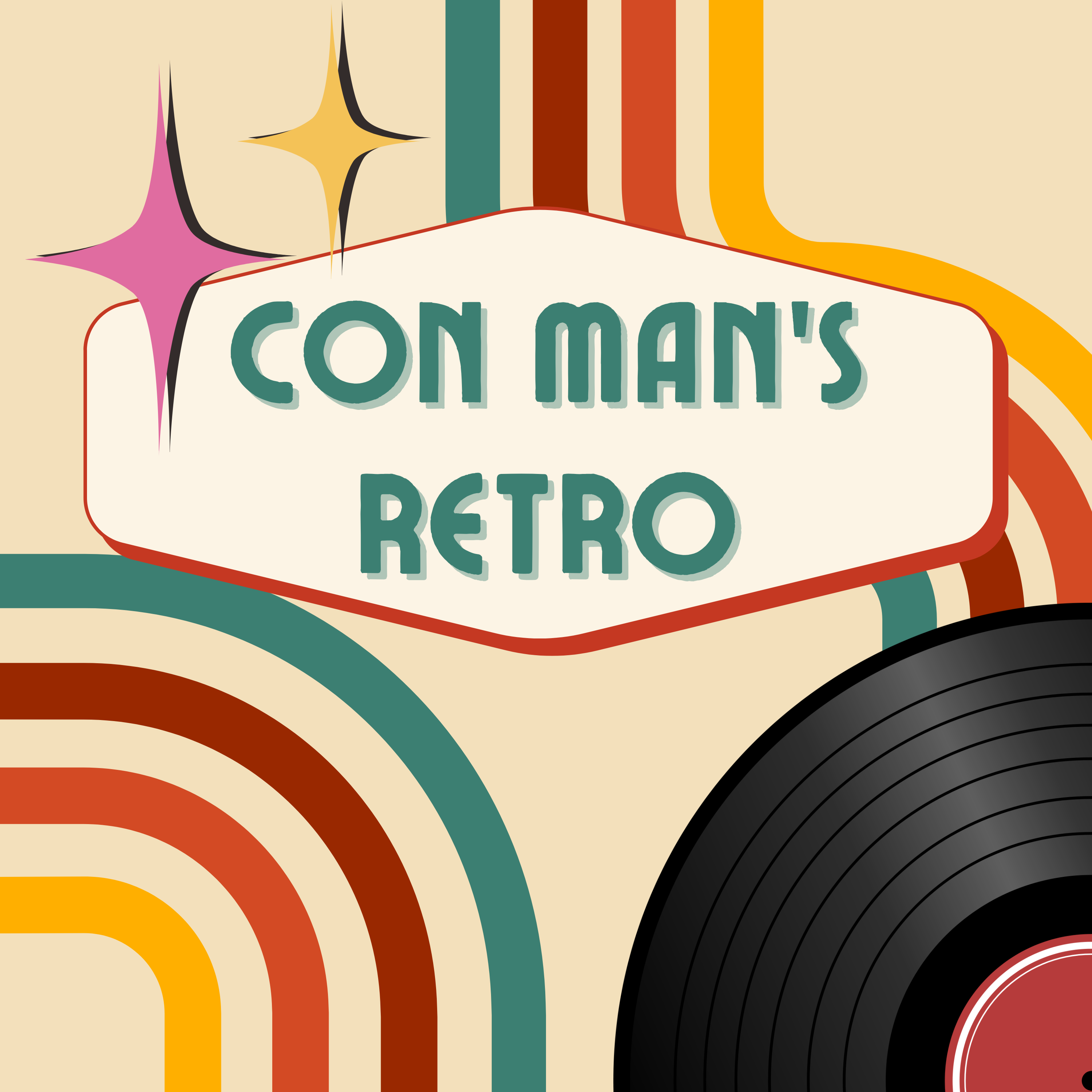 Con Man's Retro artwork