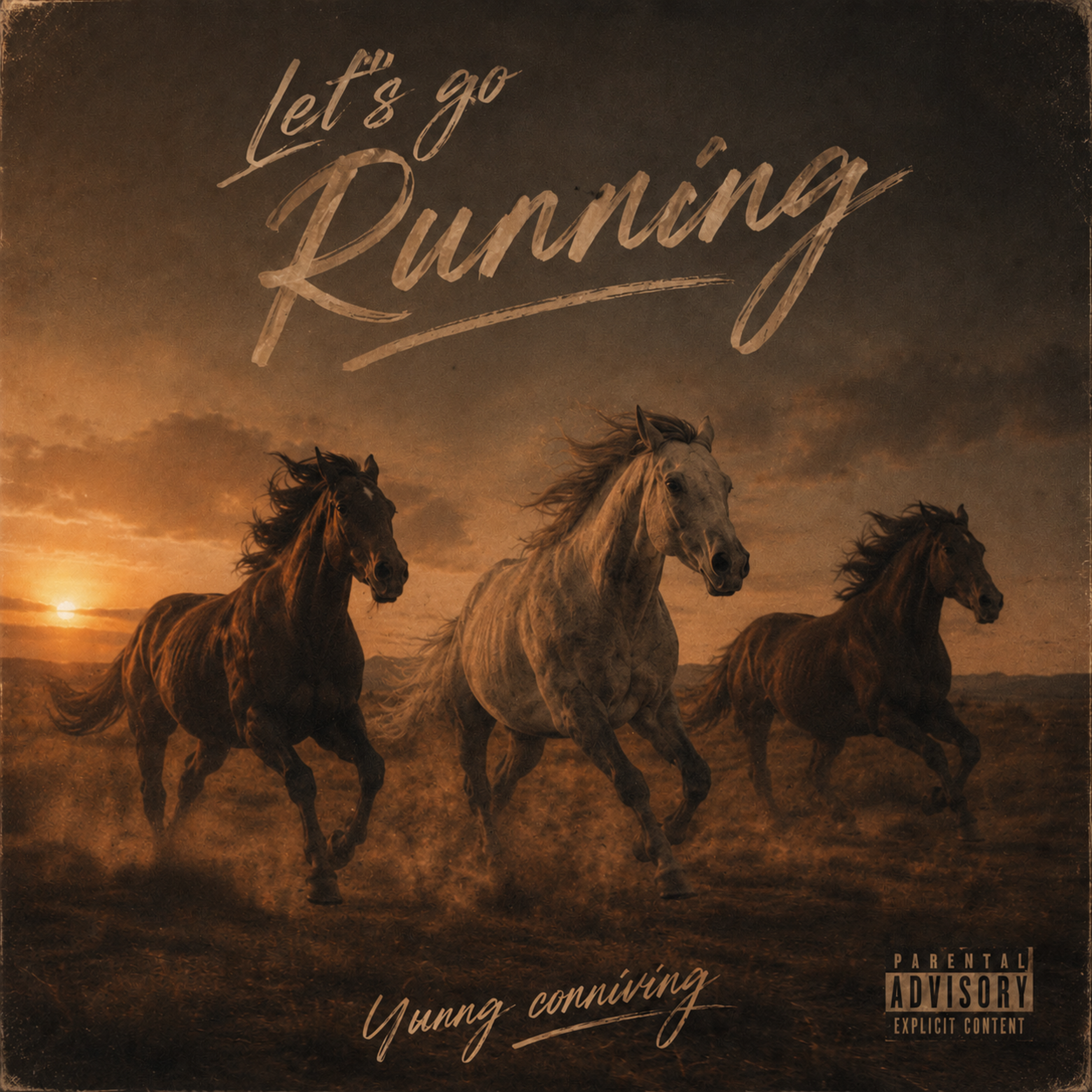 Let’s Go Running by Yung Conniving cover art