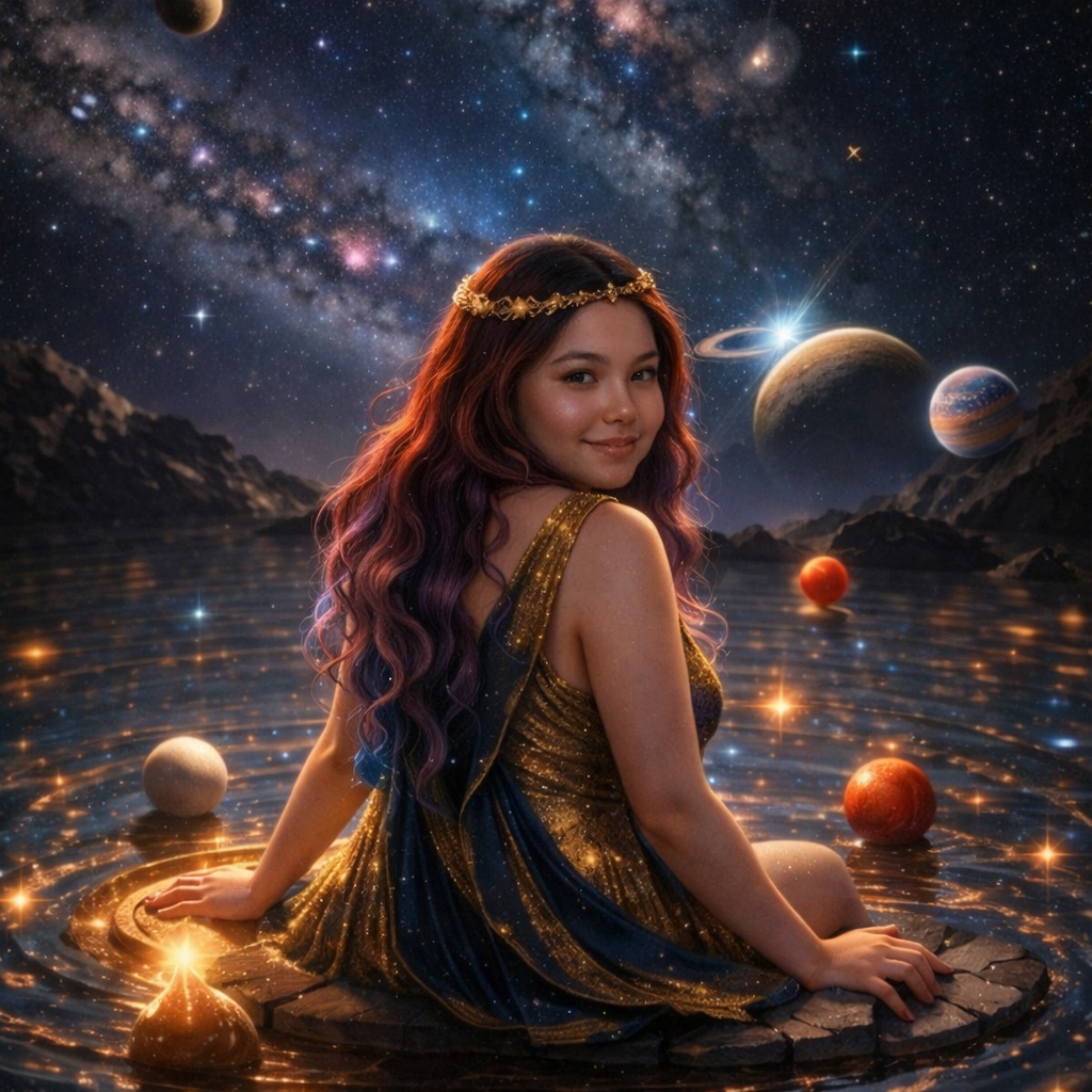 head in space artwork