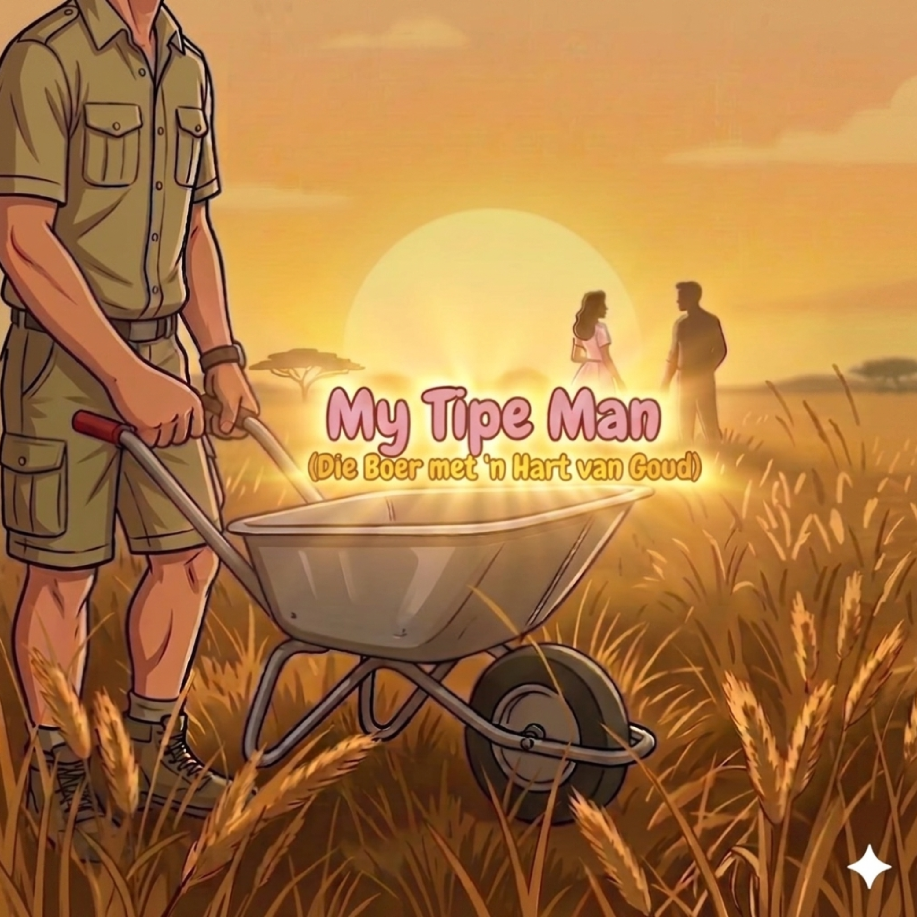 My Tipe Man (Die Boer met ’n Hart van Goud) by glow flower cover art