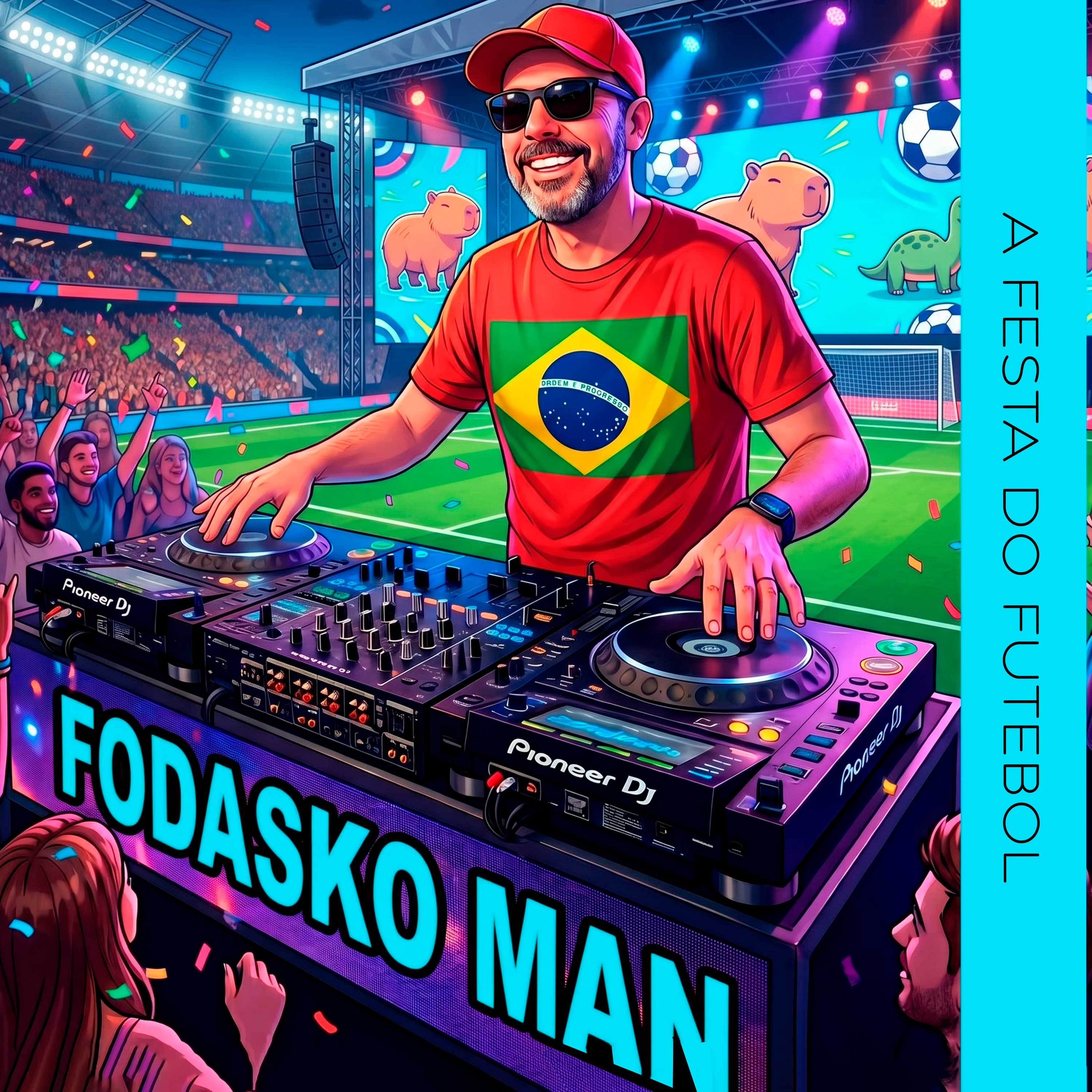 A festa do futebol by Fodasko Man cover art