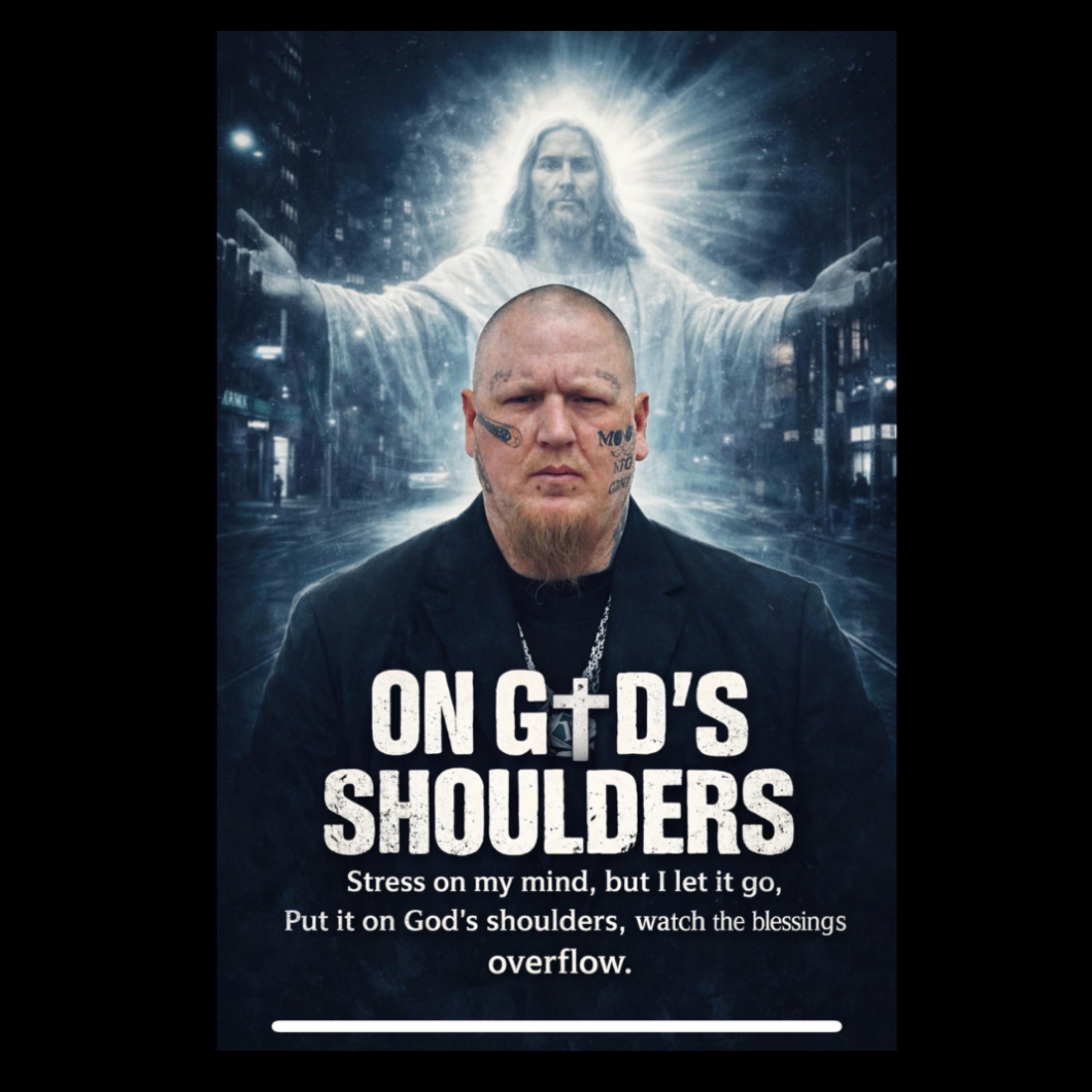 On God’s Shoulders artwork