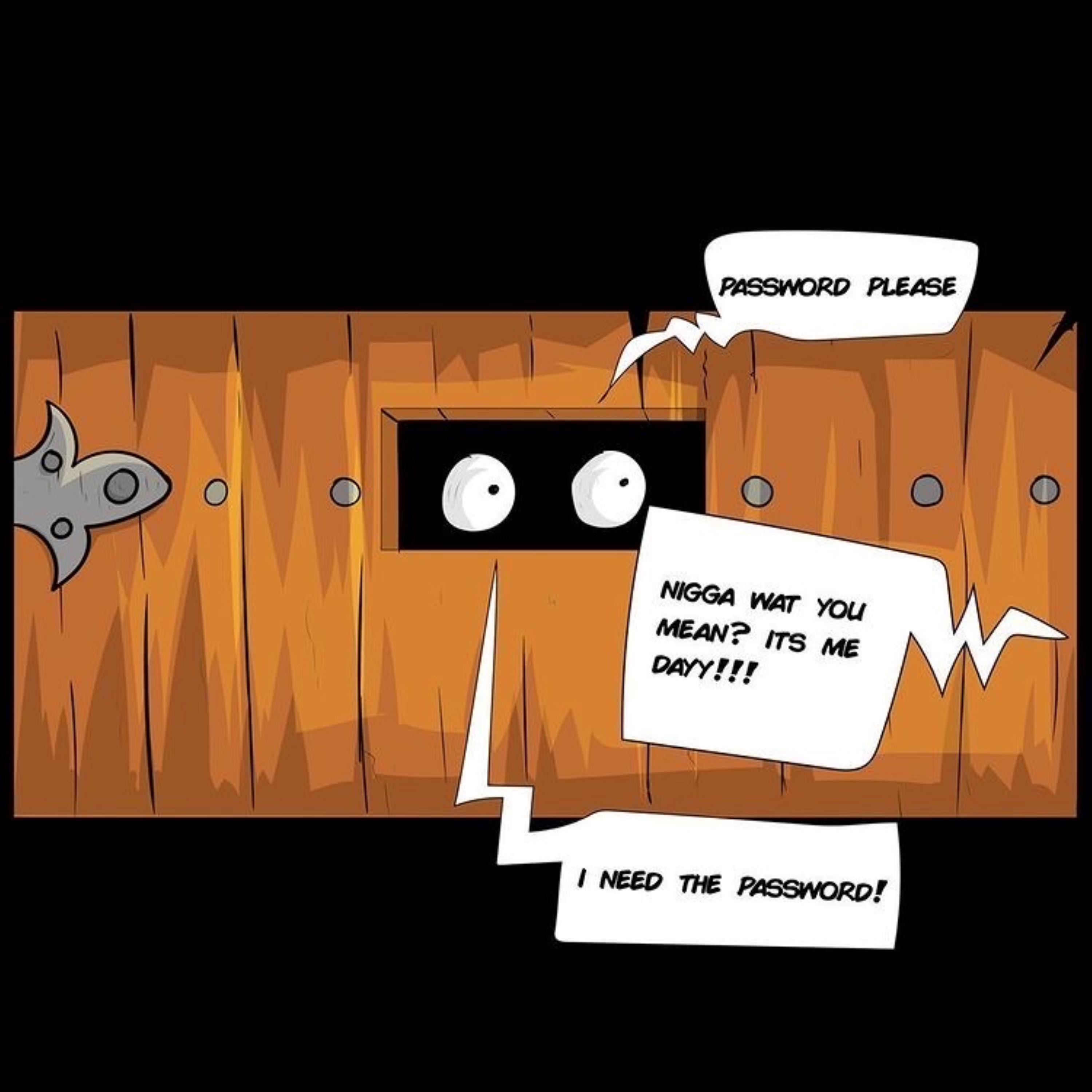 Password Please artwork