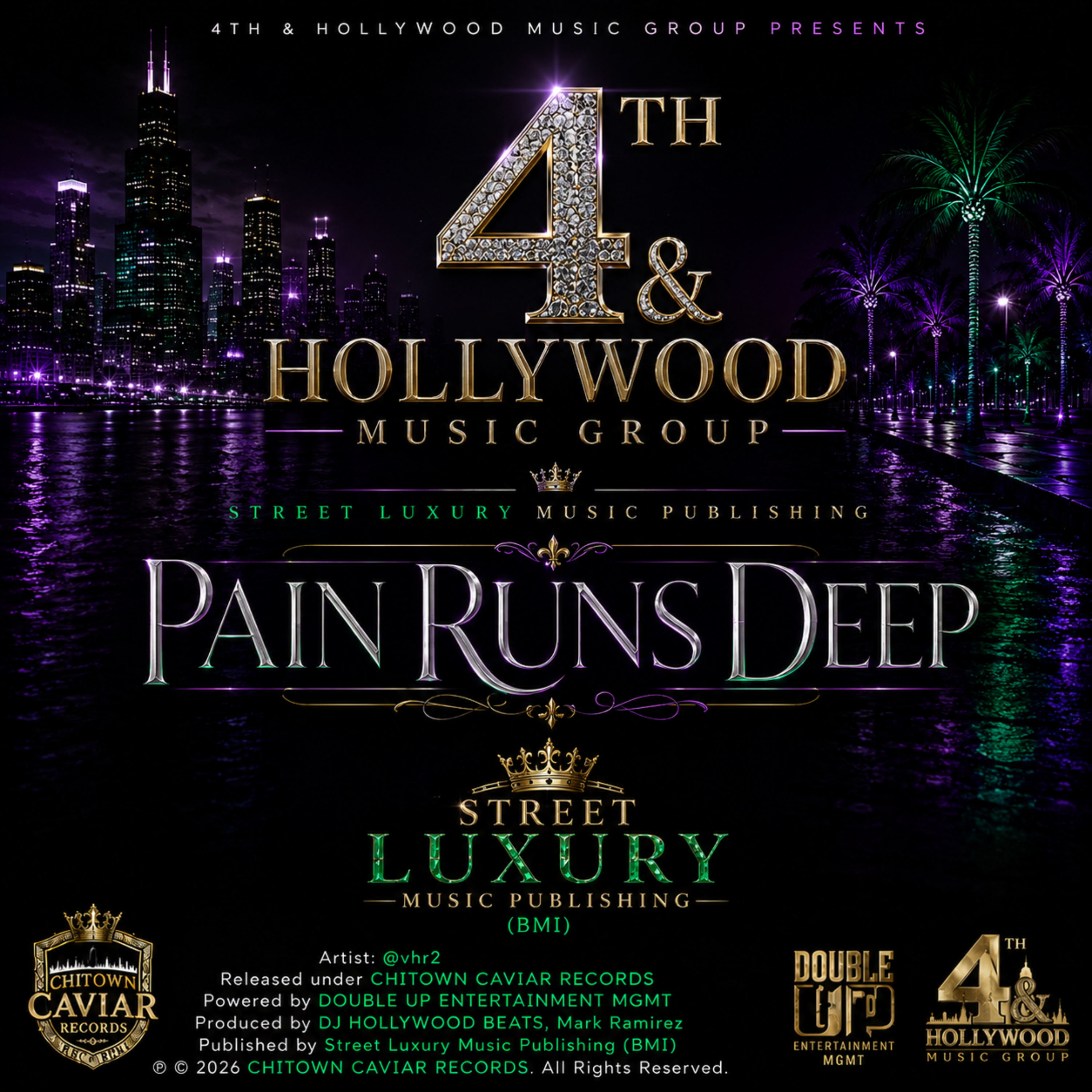 PAIN RUNS DEEP by @vhr2 cover art