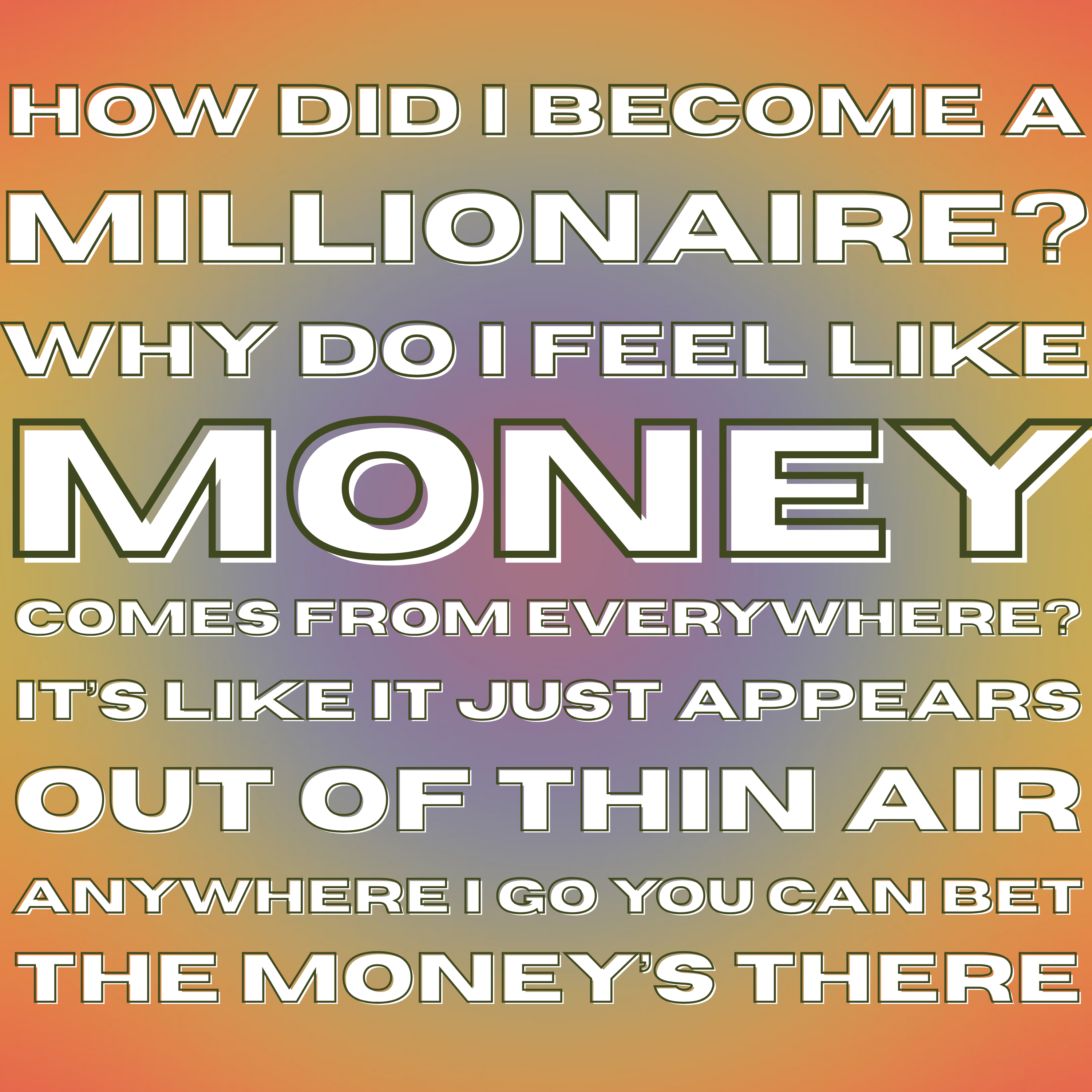 how did i become a millionaire? artwork