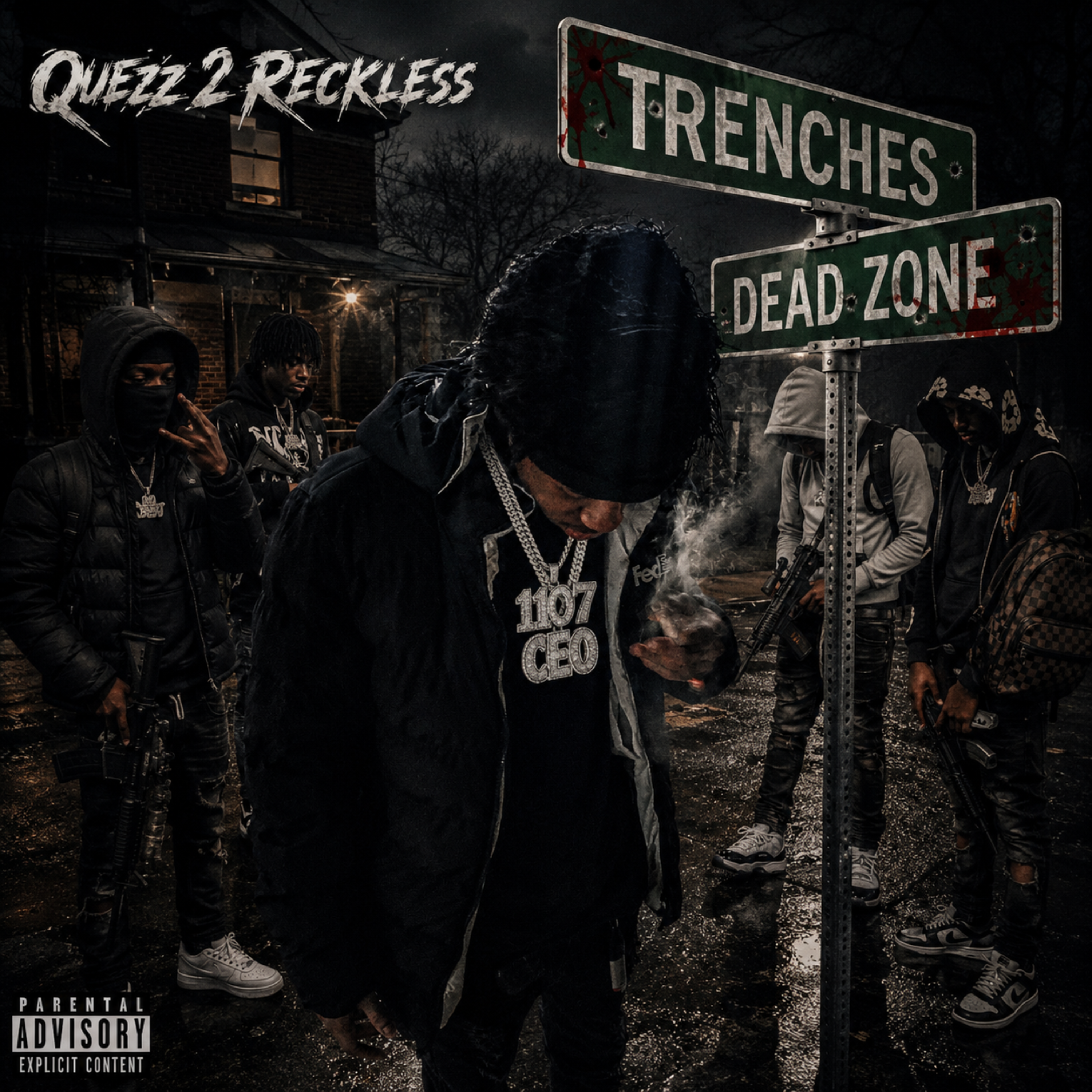 Trenches by Quezz 2 Reckless cover art