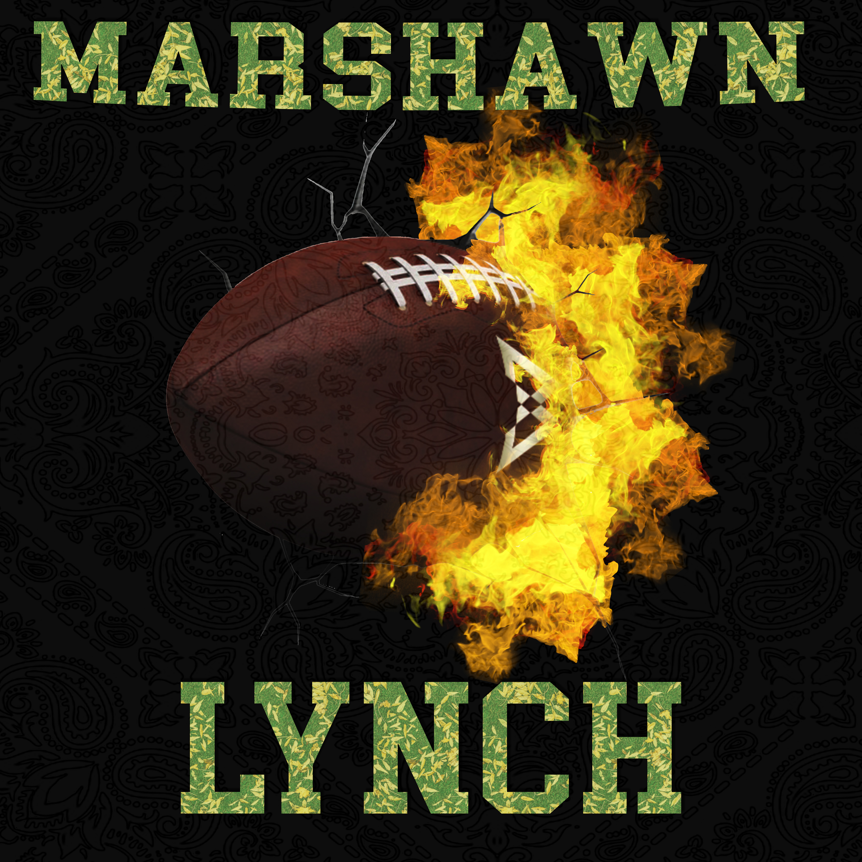 Marshawn Lynch artwork