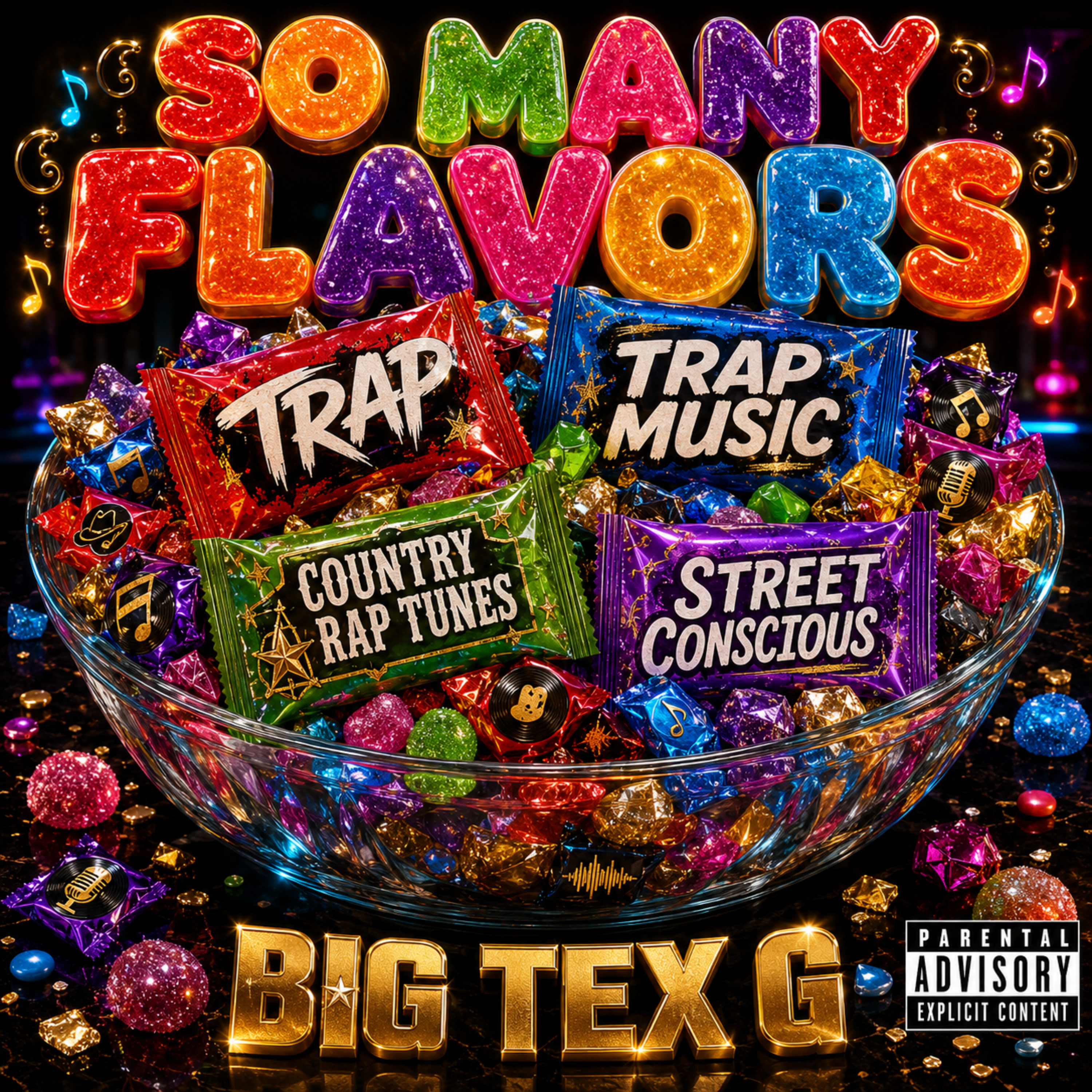 So Many Flavors by Big Tex G cover art