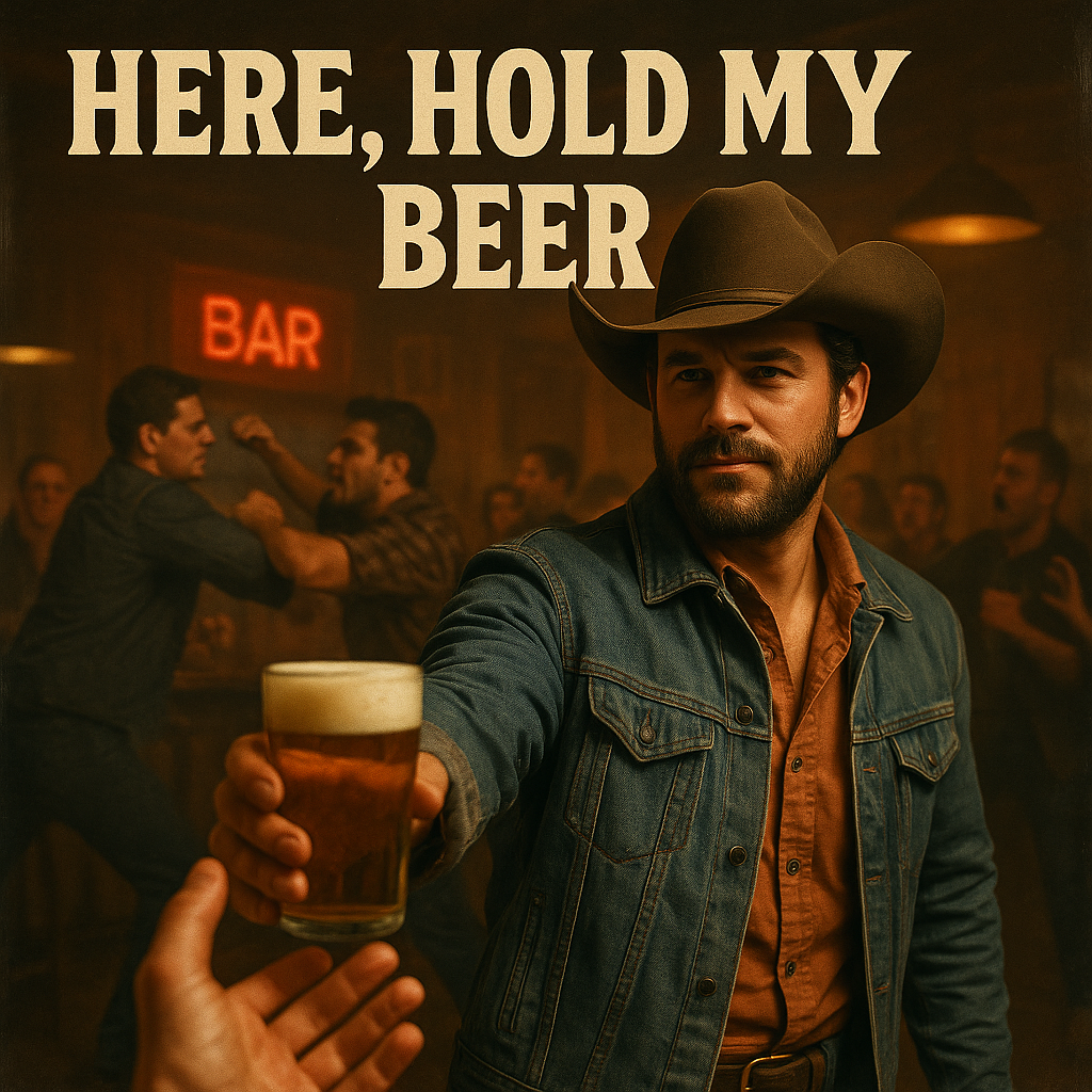 Here, Hold My Beer artwork