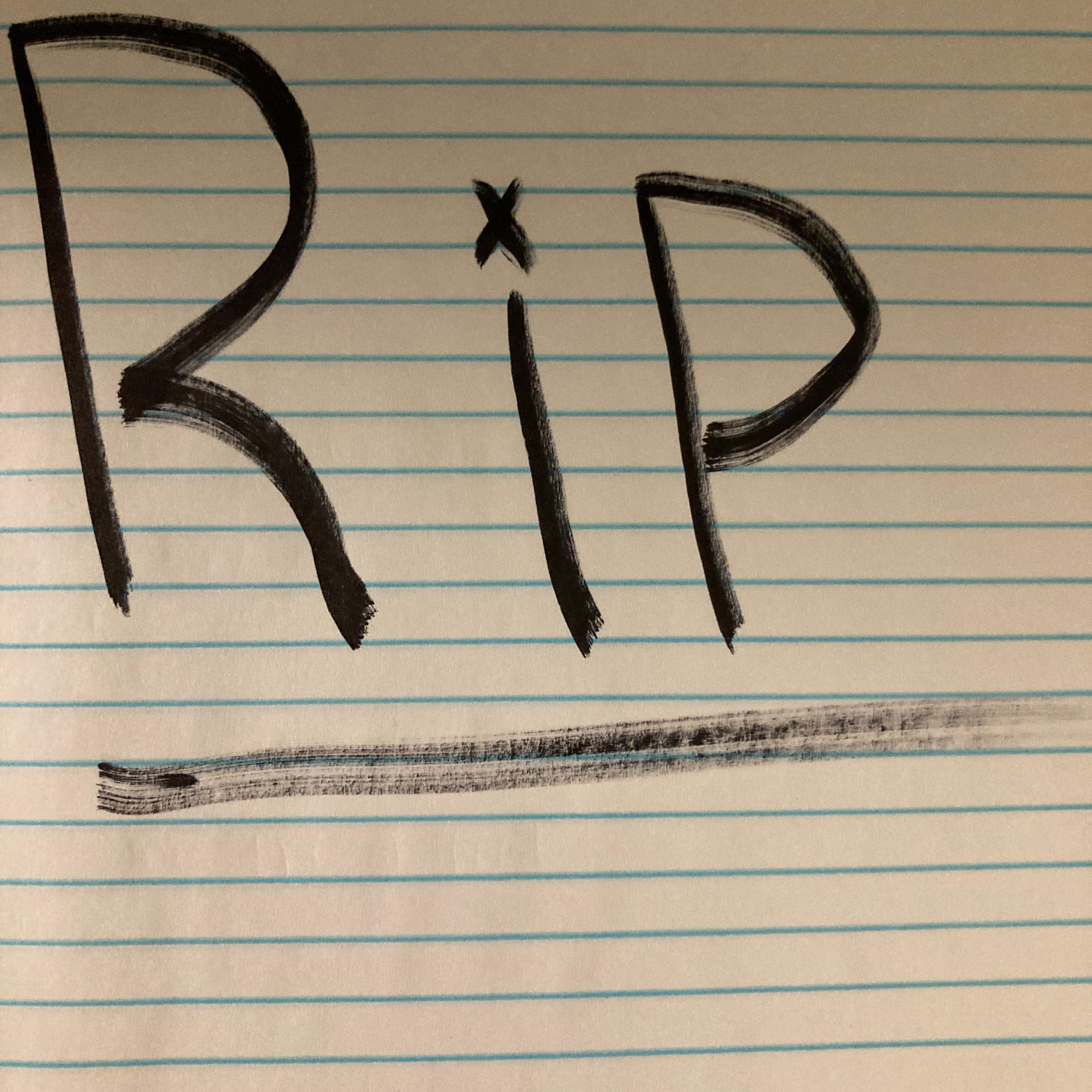 R.I.P artwork