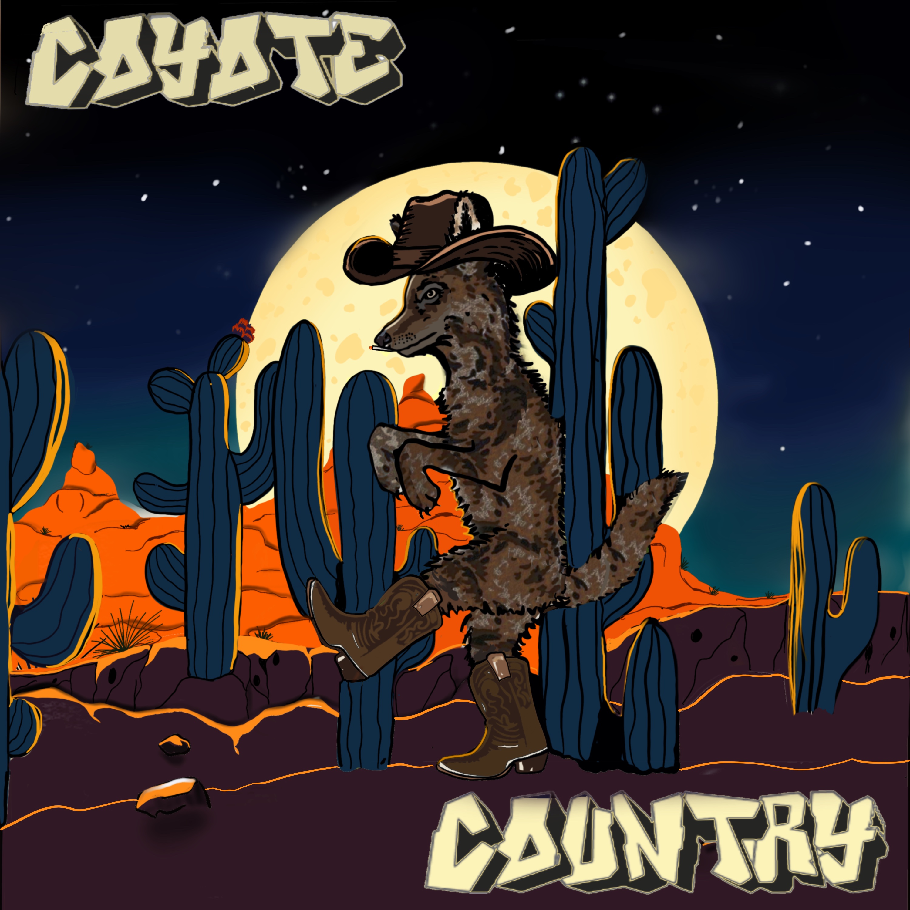 Coyote Country artwork