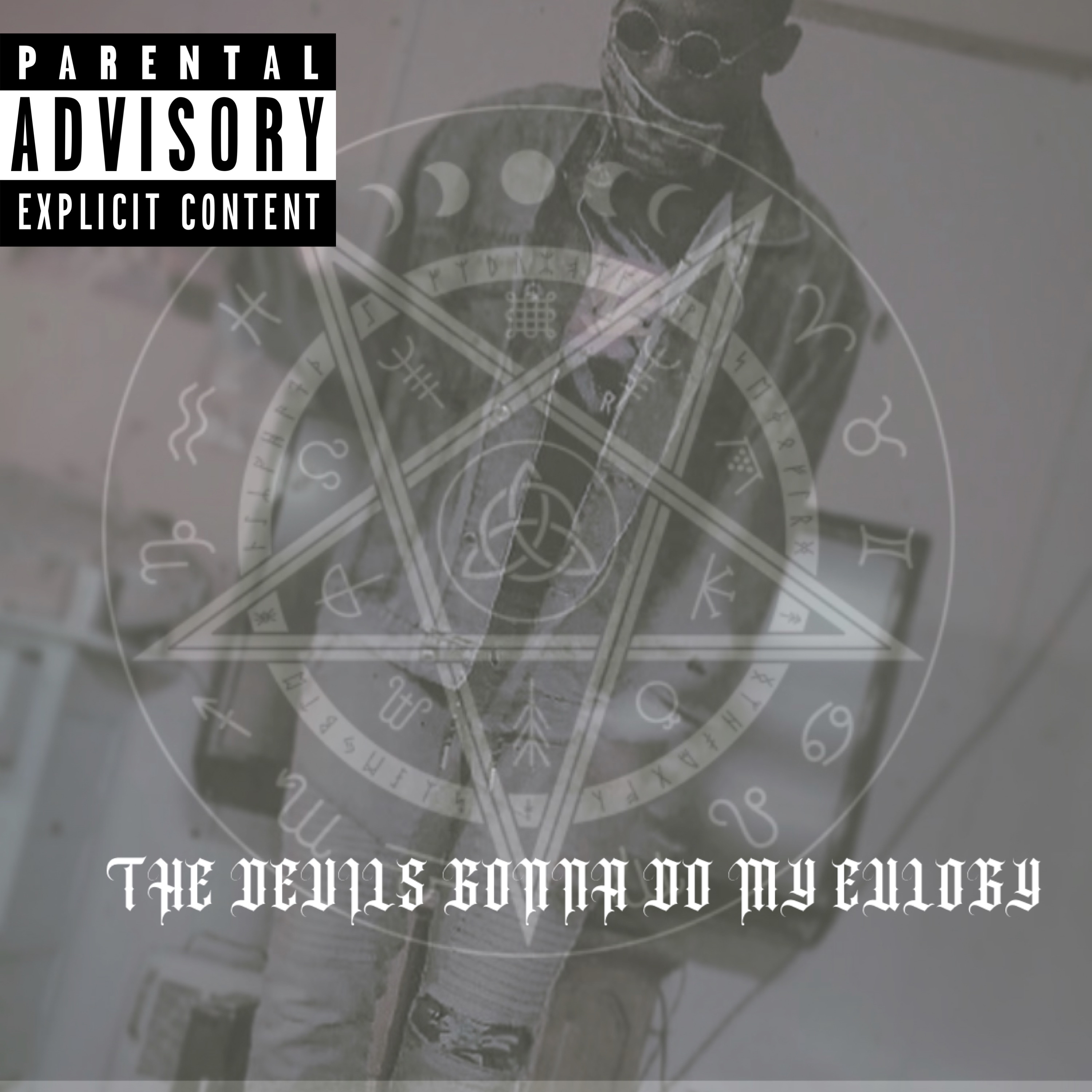 THE DEVILS GONNA DO MY EULOGY artwork