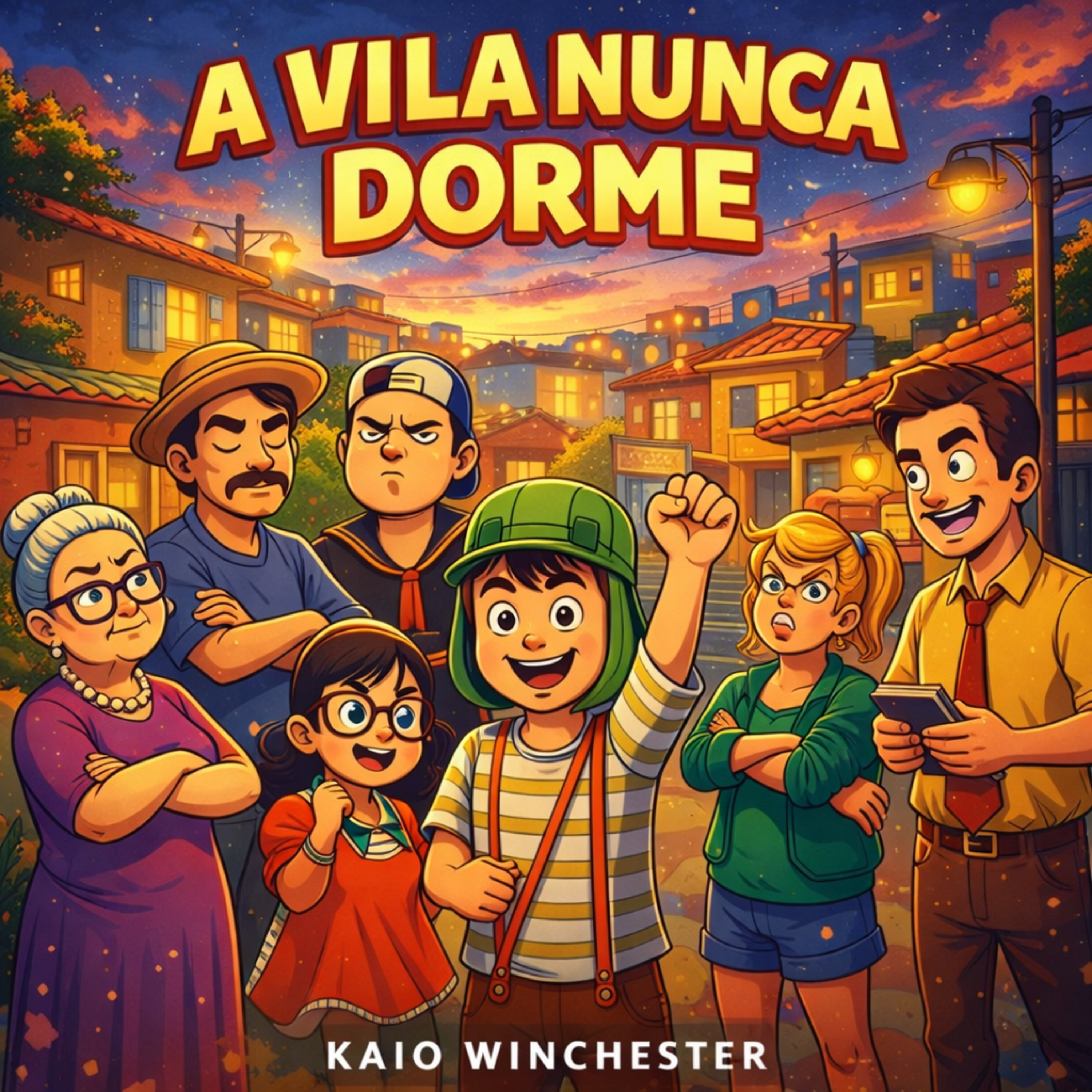 A Vila nunca dorme artwork