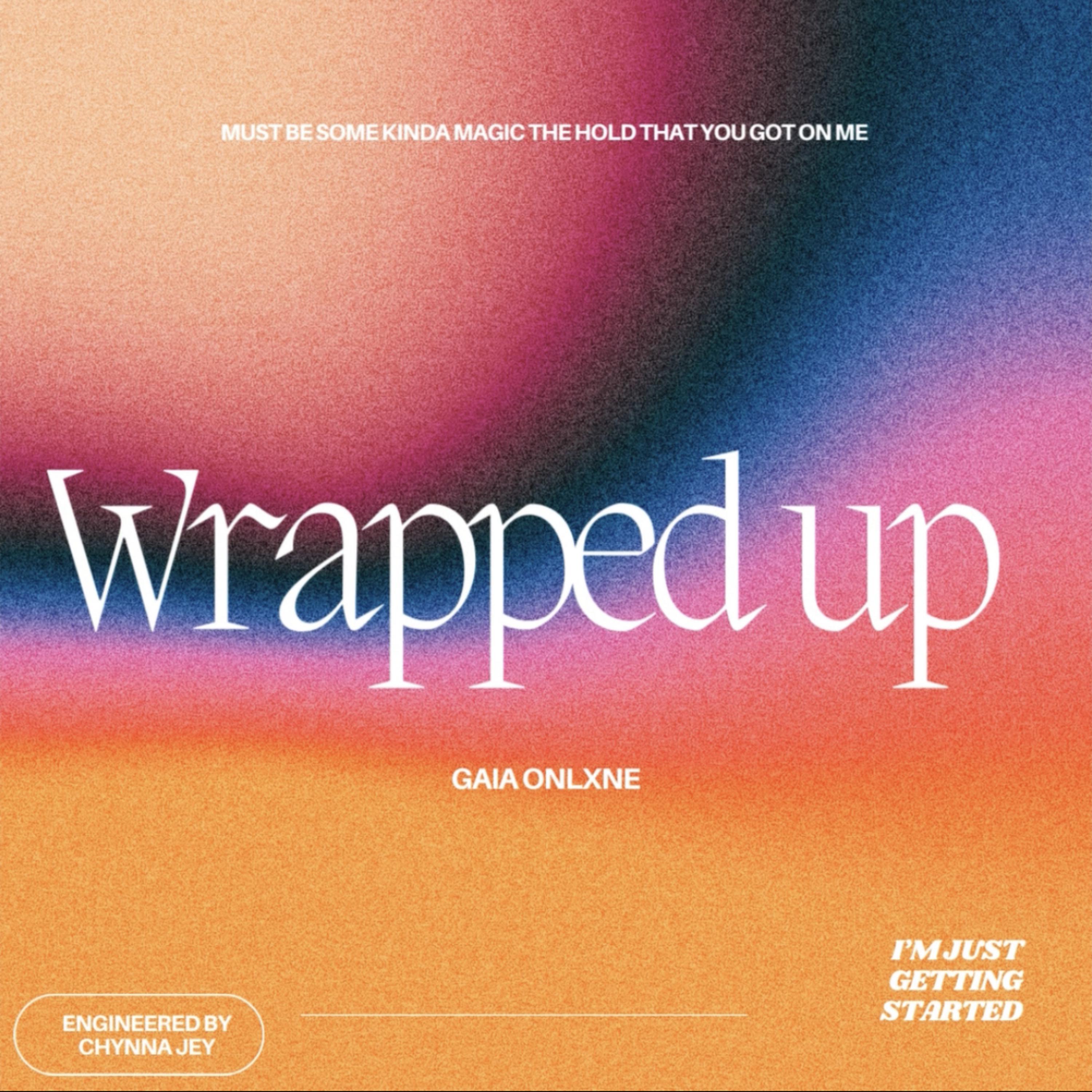 Wrapped up artwork