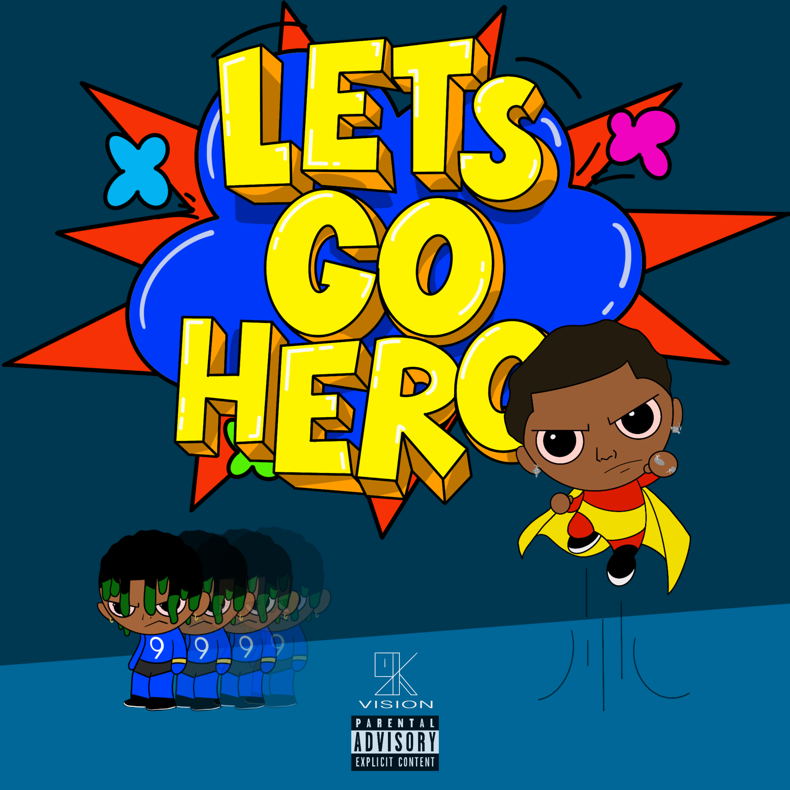 Lets Go Hero artwork