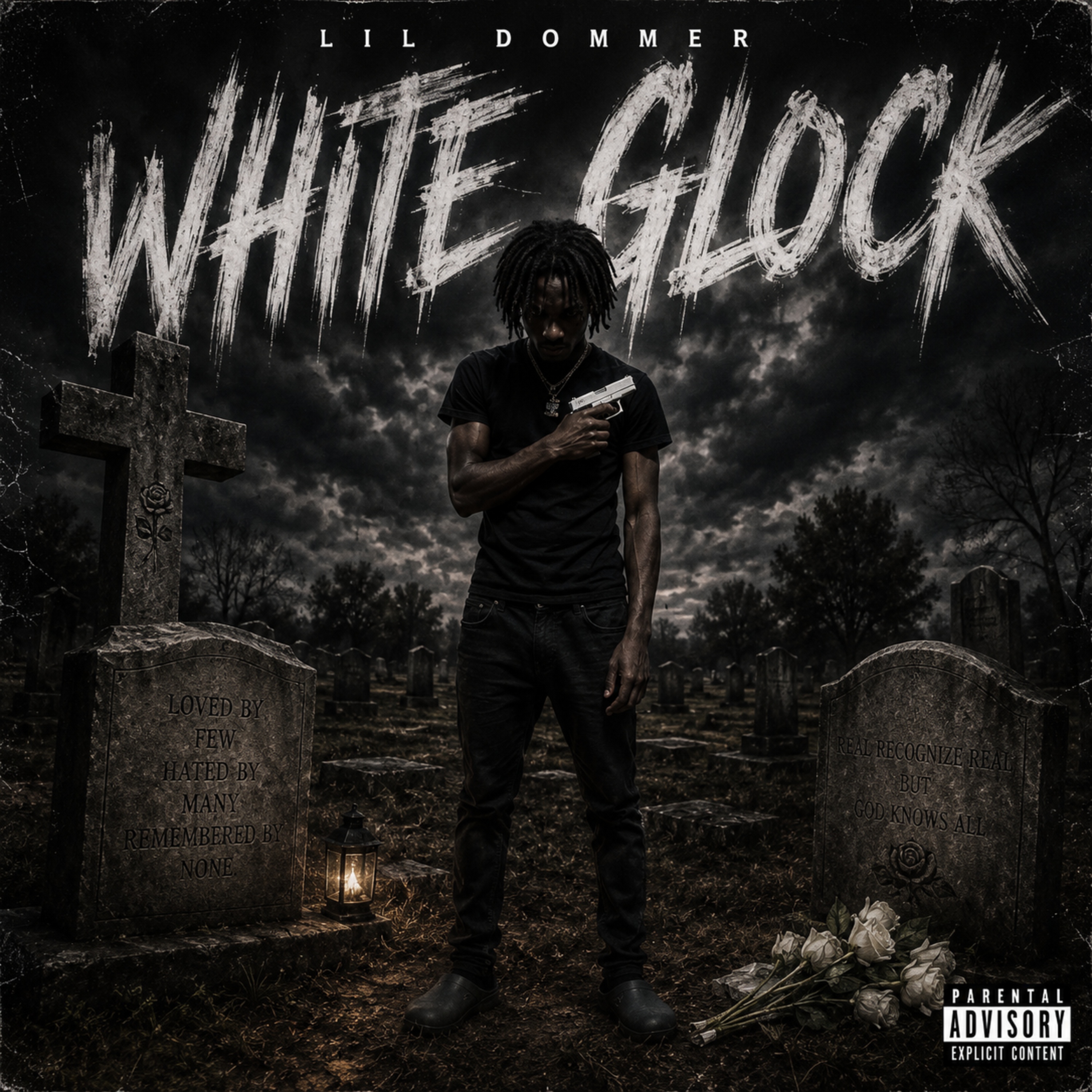 White Glock by Lil Dommer cover art