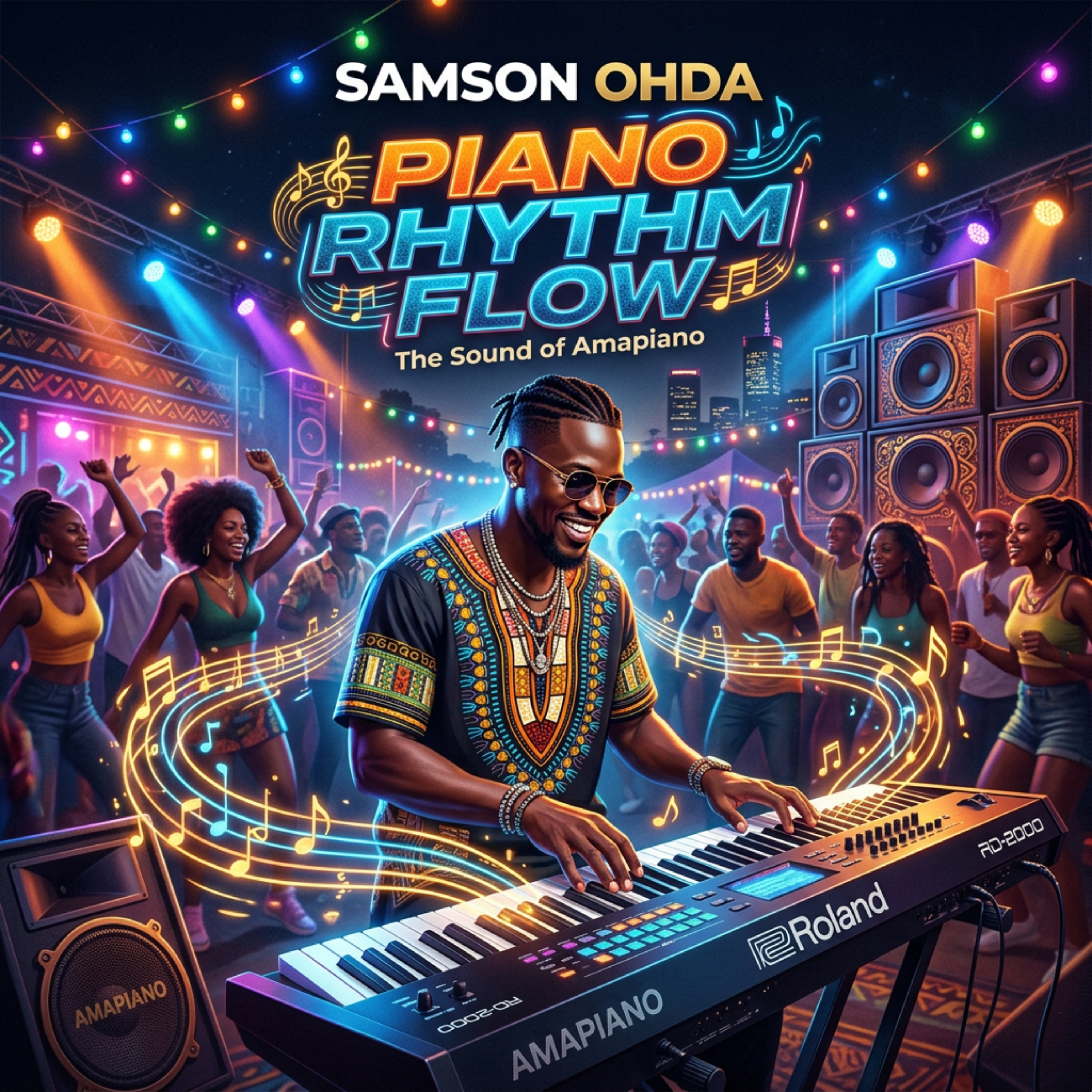 Piano Rhythm Flow by Samson Ohda  cover art