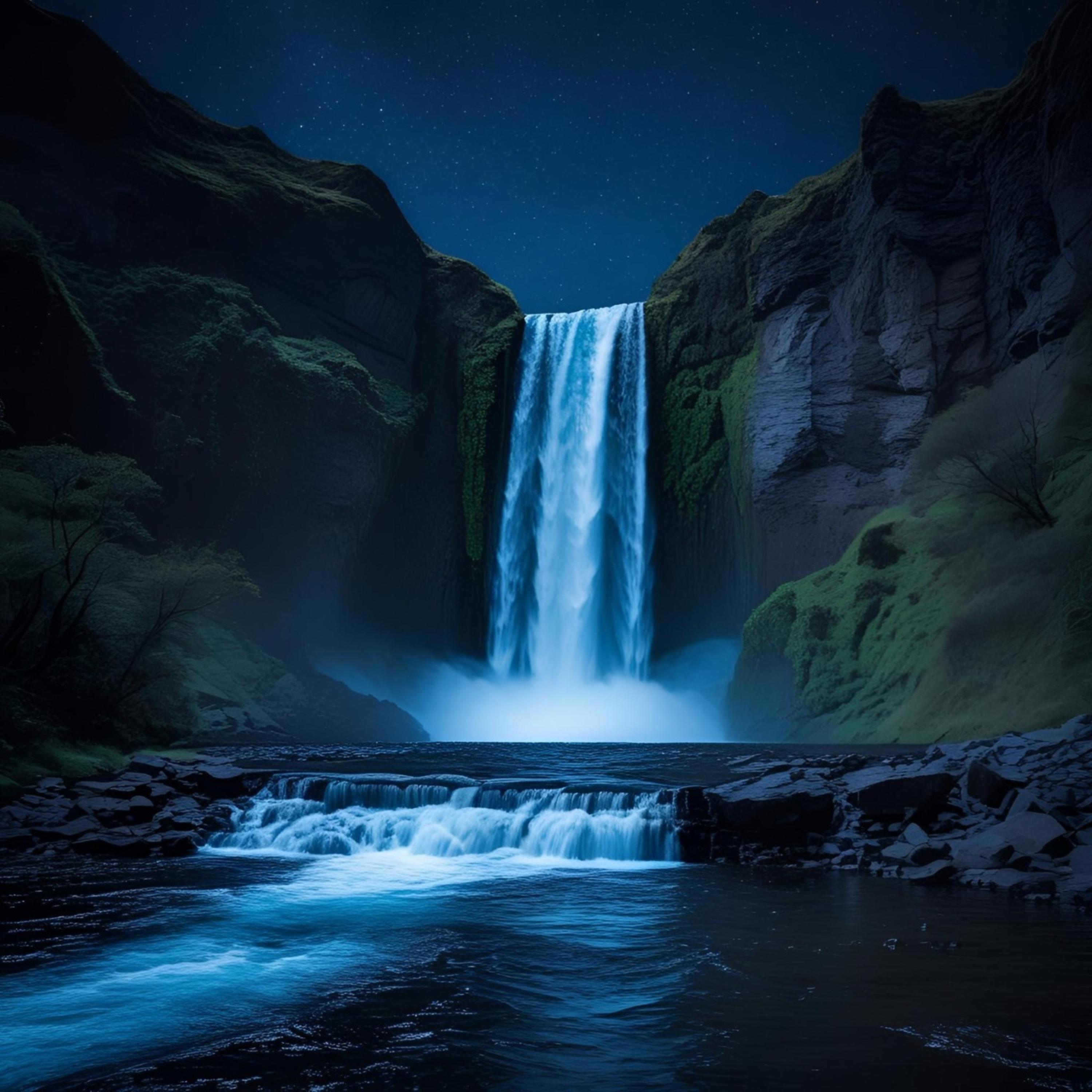 Waterfall artwork