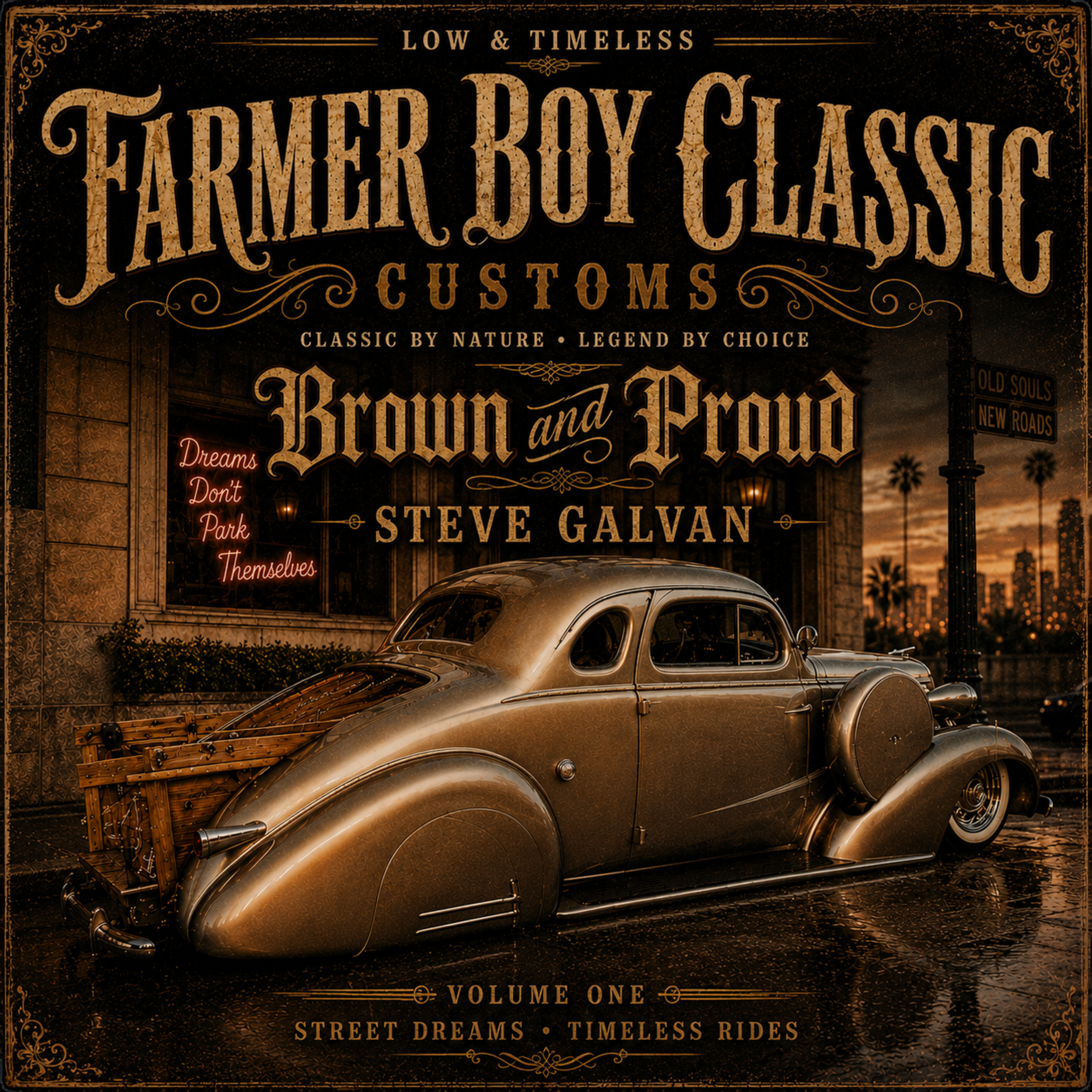 Brown and Proud Farmer Boy Classic by John Galvan Garcia cover art