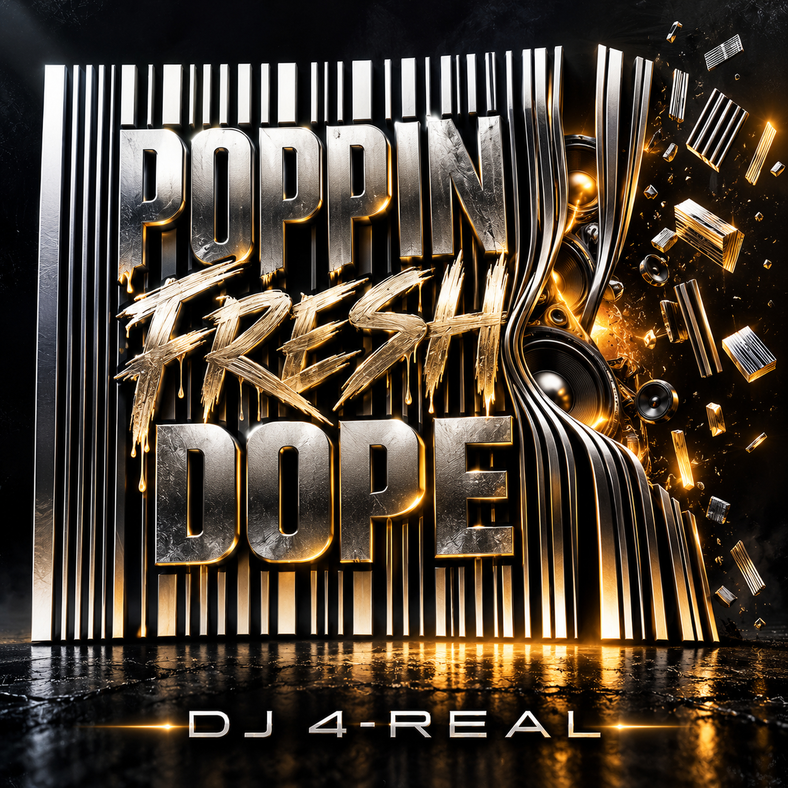 Poppin Fresh Dope by Dj 4-Real cover art
