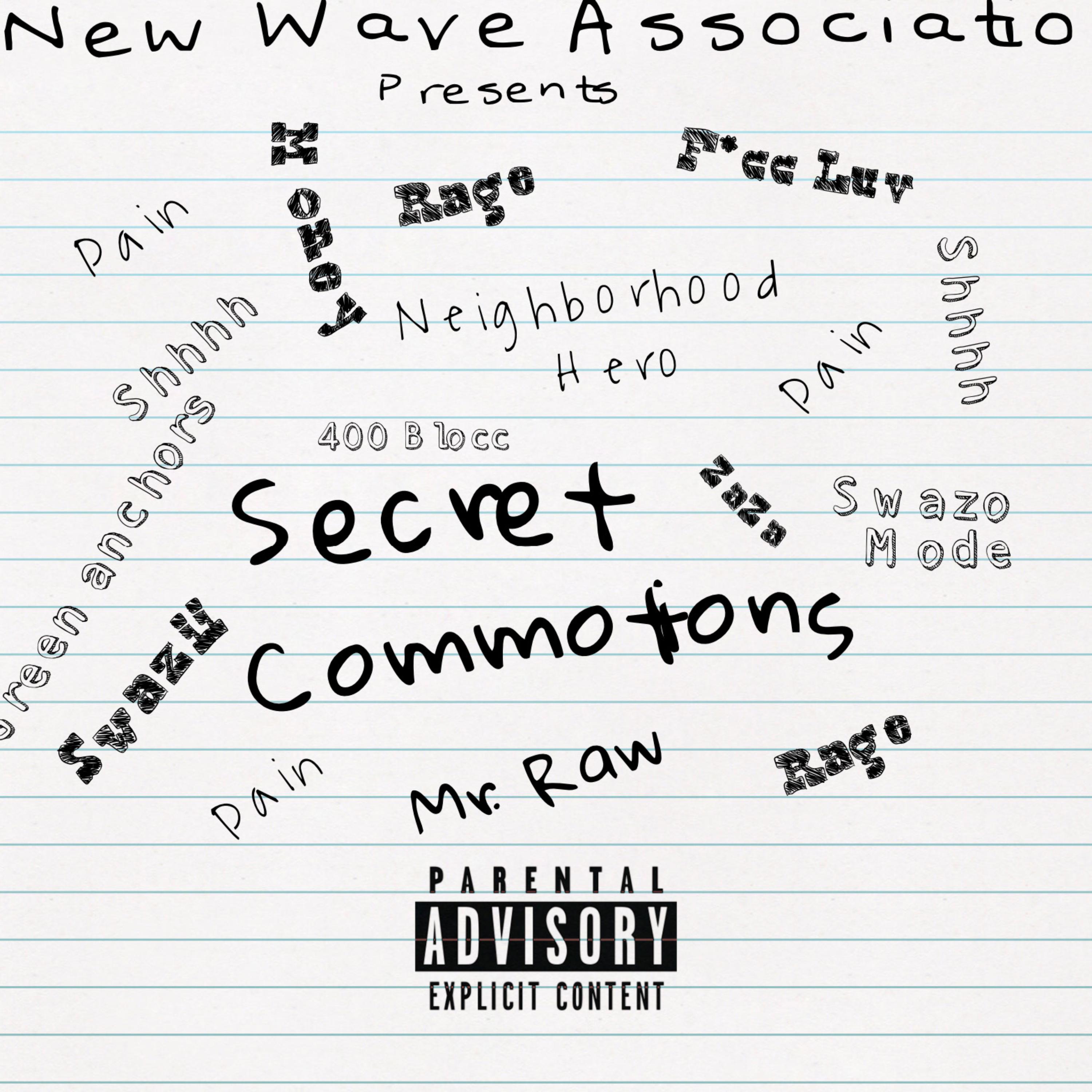 Secret Commotions artwork