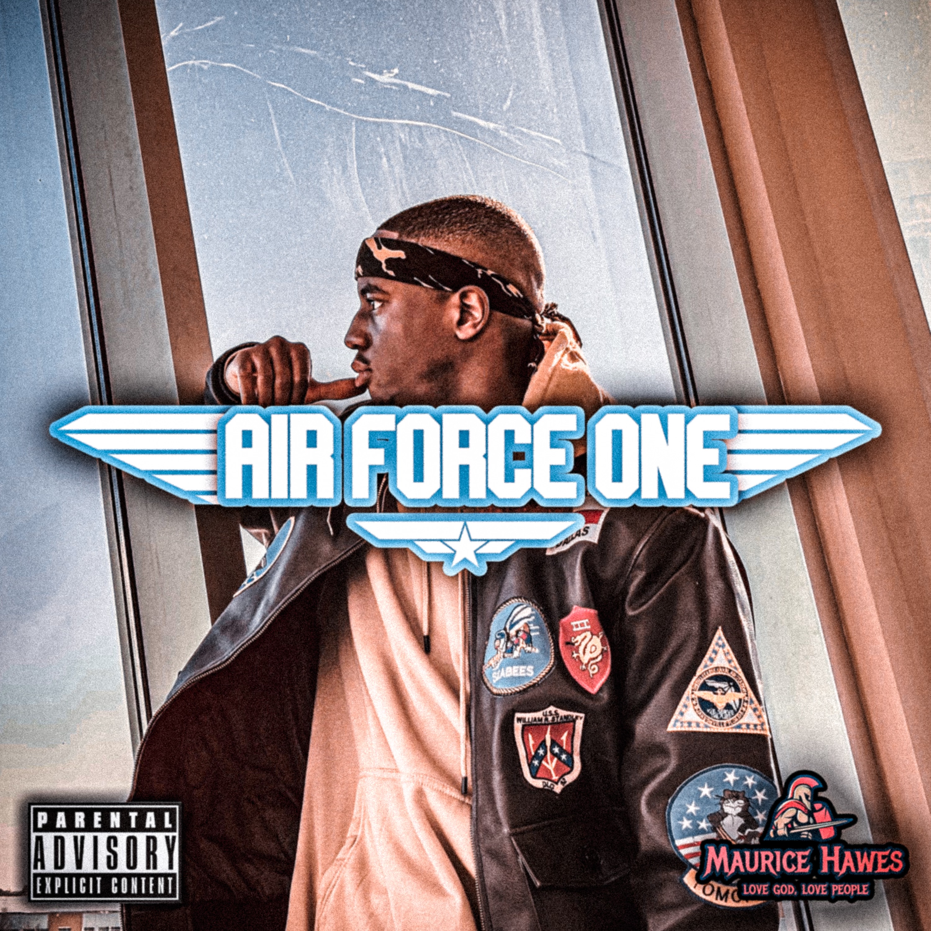 Air Force One (based on Top Gun Maverick) artwork