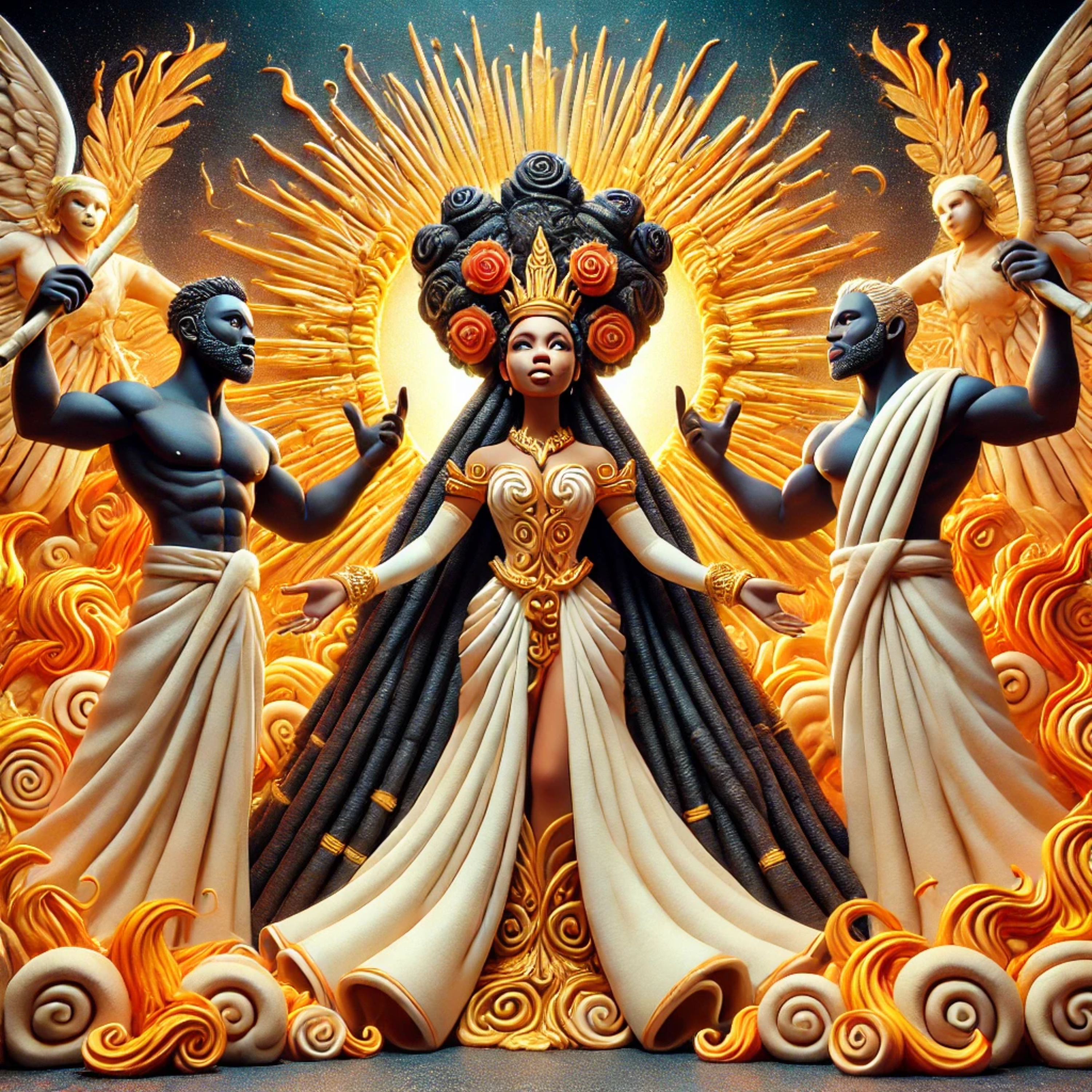 I LOVE MY QUEEN artwork