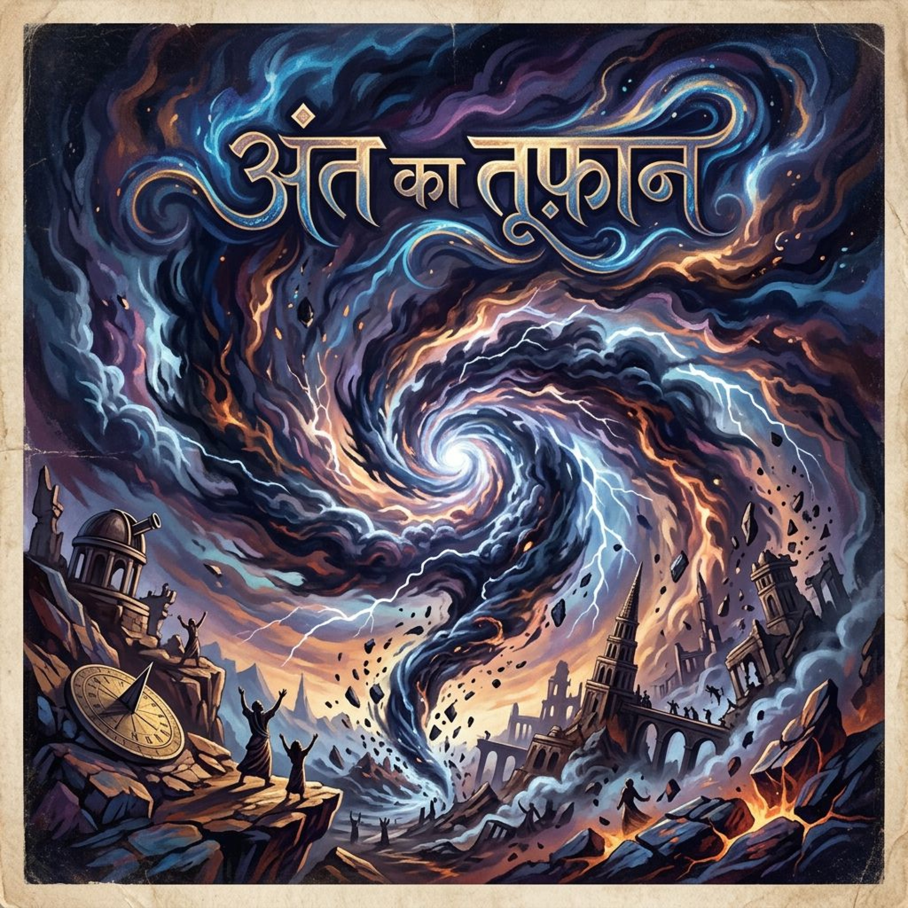 अंत का तूफ़ान by Vane Riot cover art
