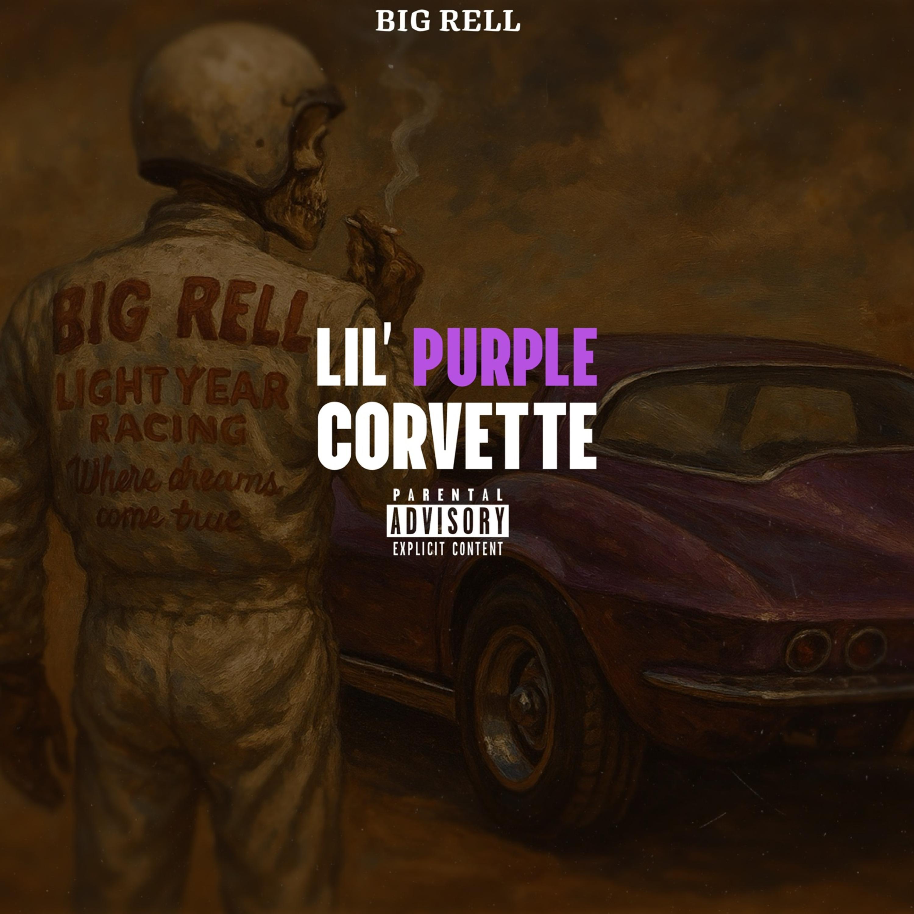 Lil’ Purple Corvette artwork