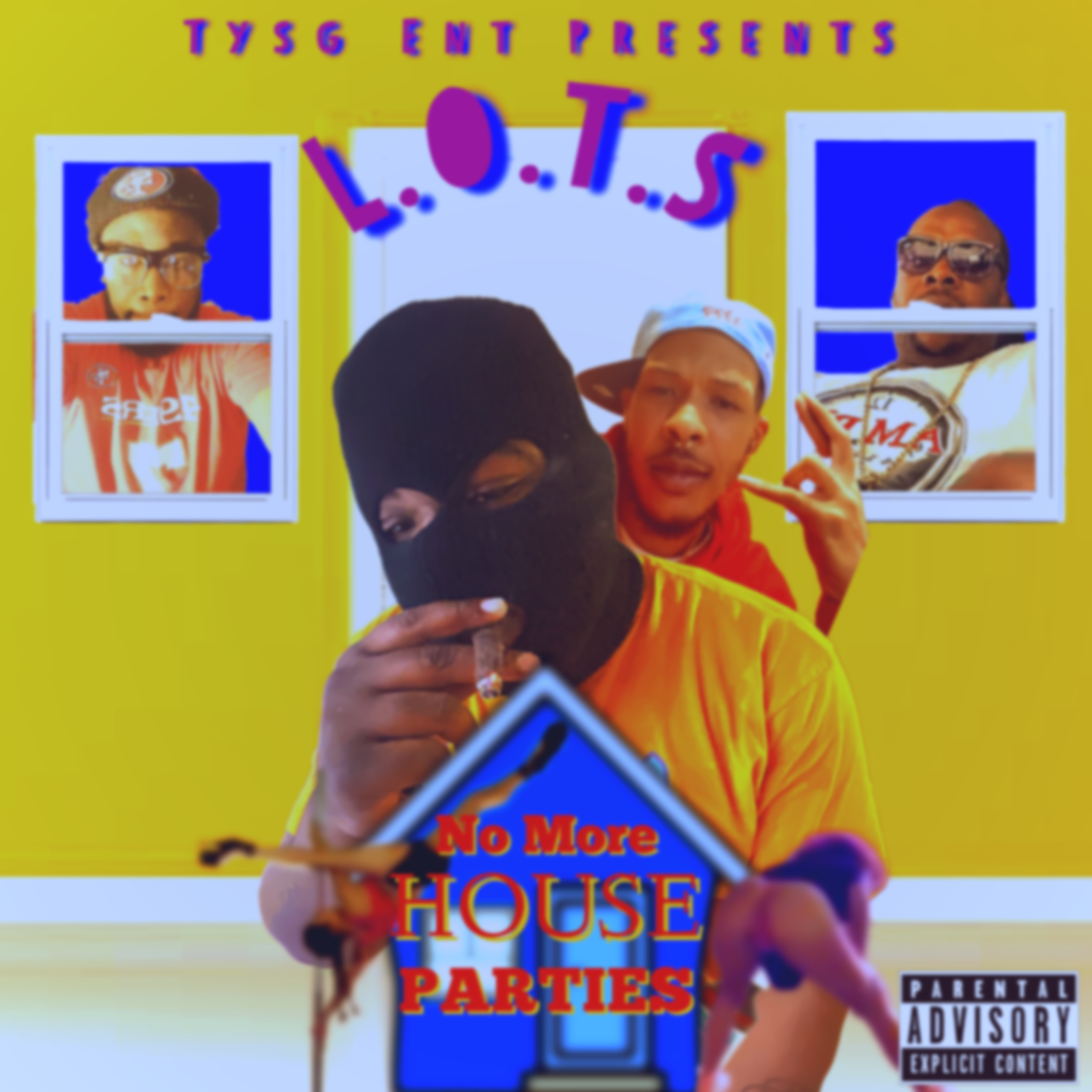 No More HOUSE PARTIES artwork